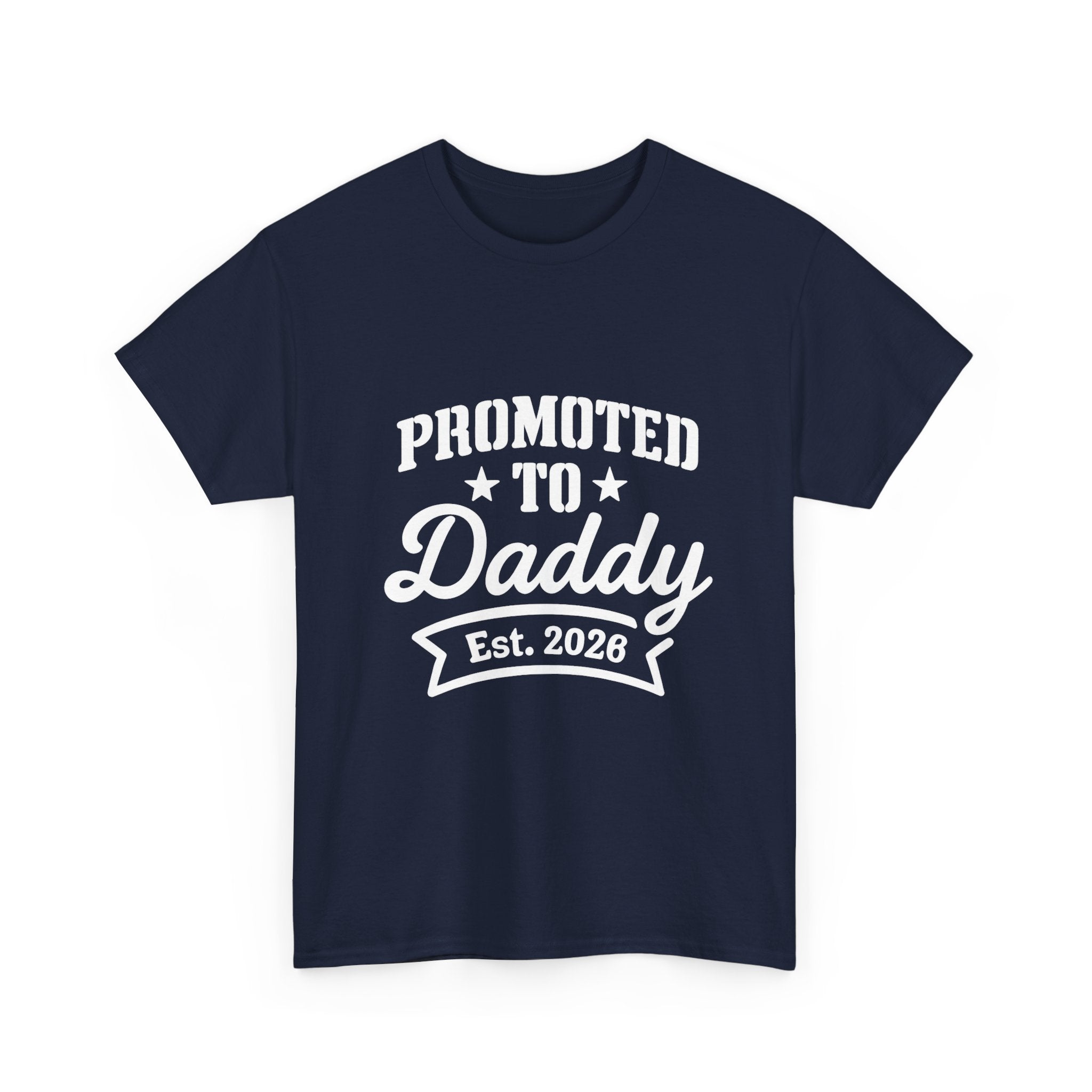 Promoted To Daddy New Dad T-Shirt | Gift for Dad | Graphic Tee