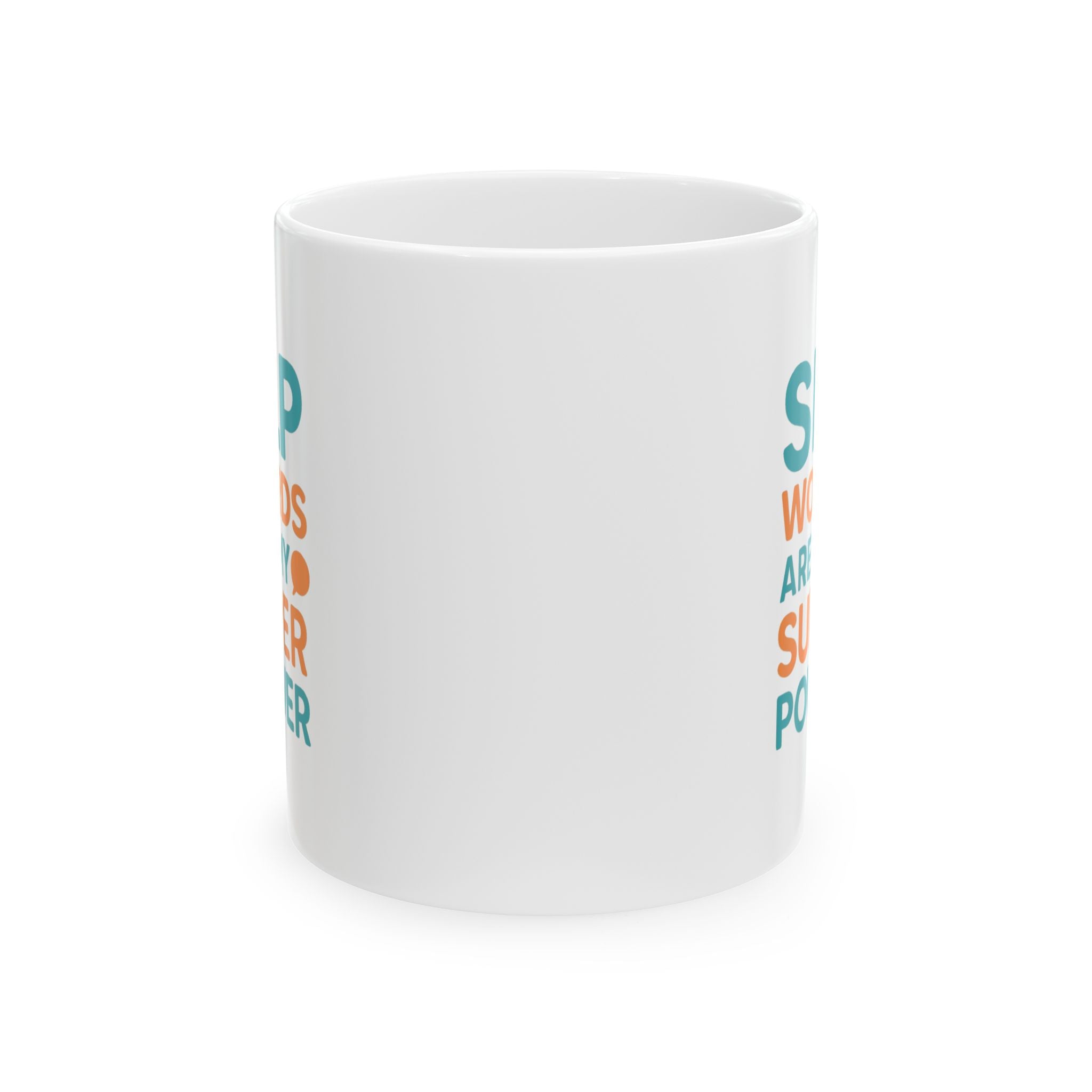 Speech Language Pathologist Words Are My Superpower Coffee Mug | Unique Gift | Ceramic Mug
