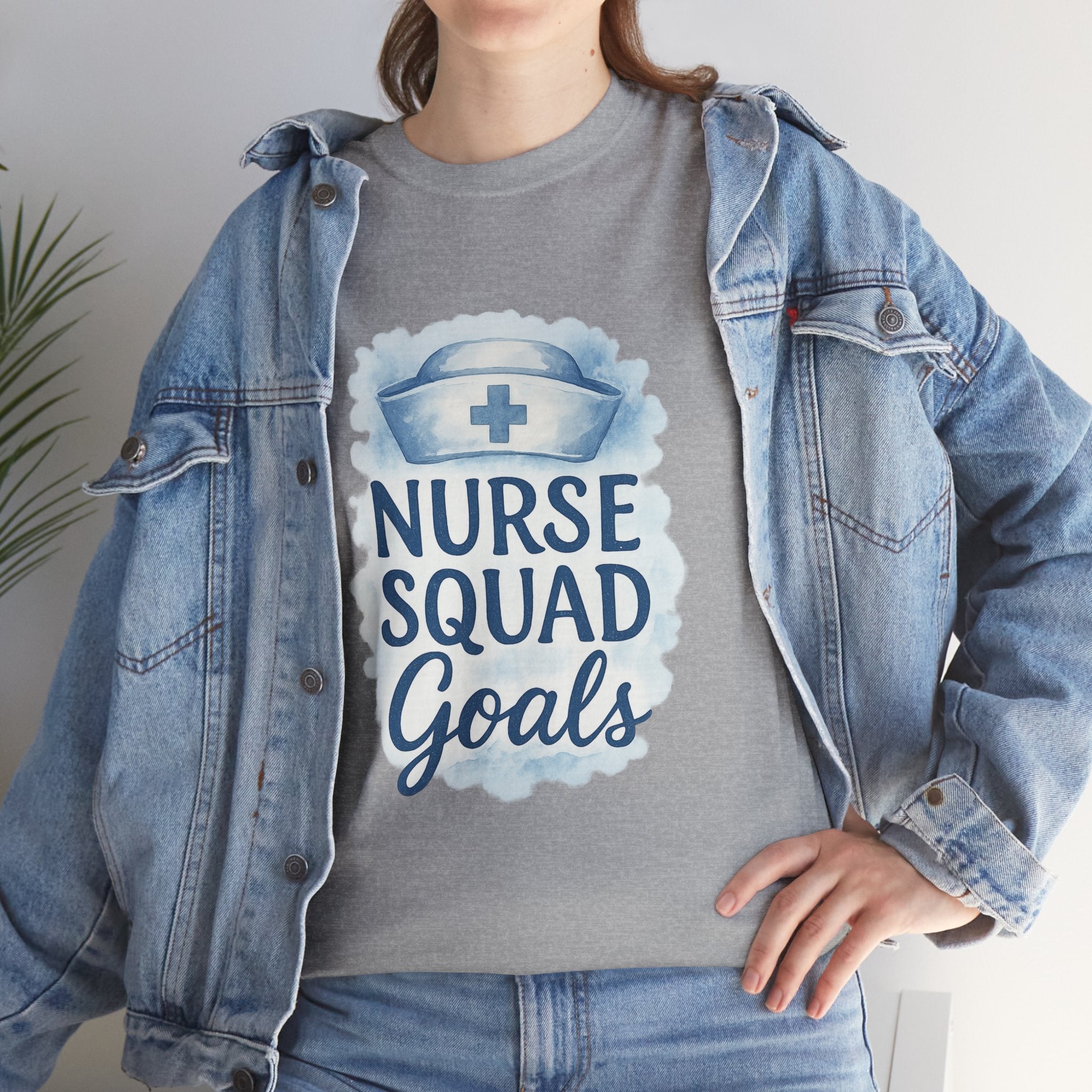 Nurse Squad Powered By Coffee T-Shirt | Nurse Team Humor | Graphic Tee