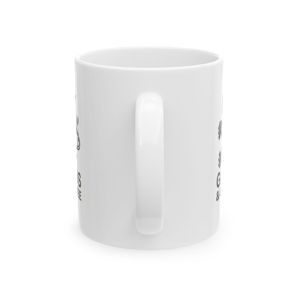 Physical Therapist Gains And Coffee Coffee Mug | Coffee Lover Gift | Ceramic Mug