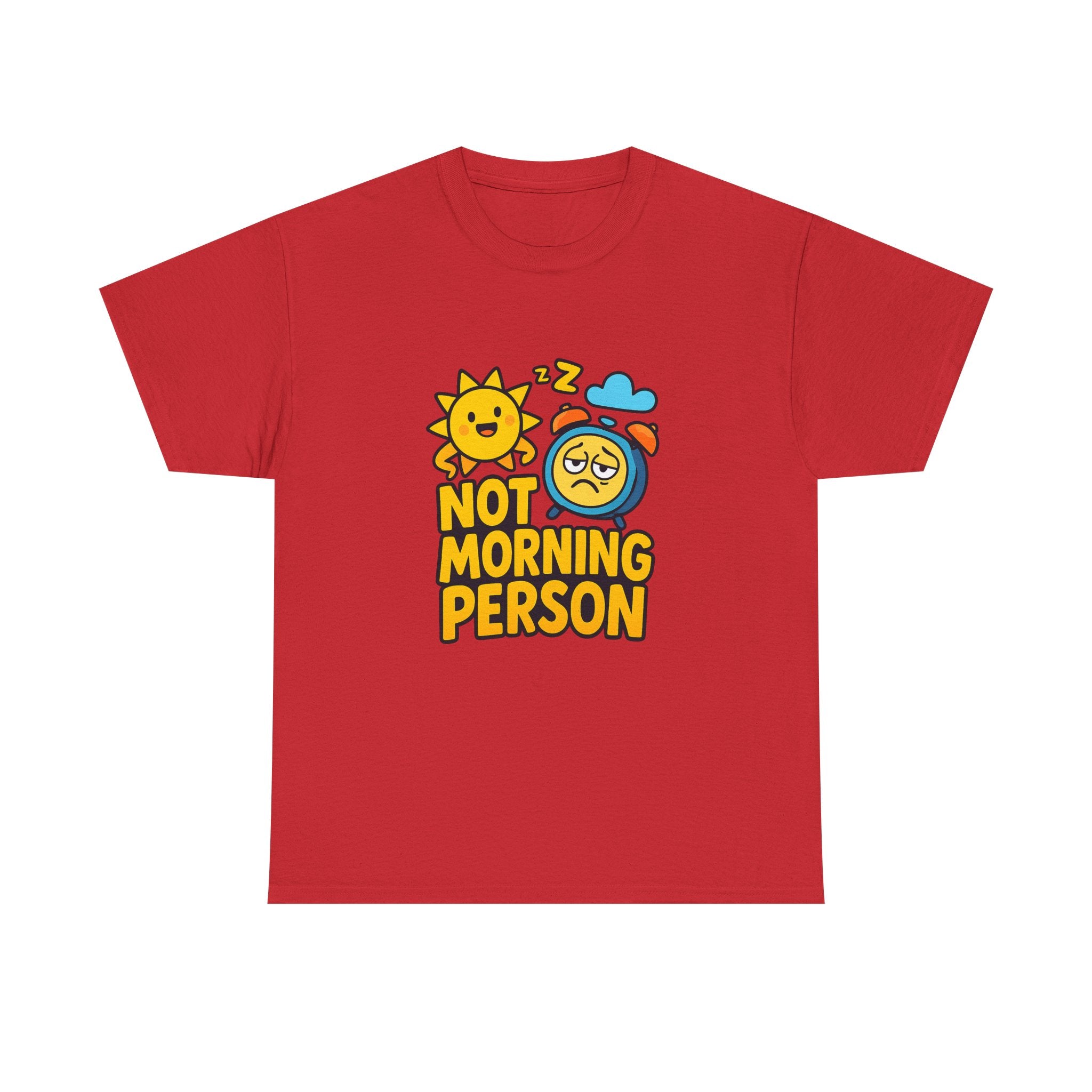 Not A Morning Person Science Confirmed T-Shirt | Funny Morning Gift | Graphic Tee