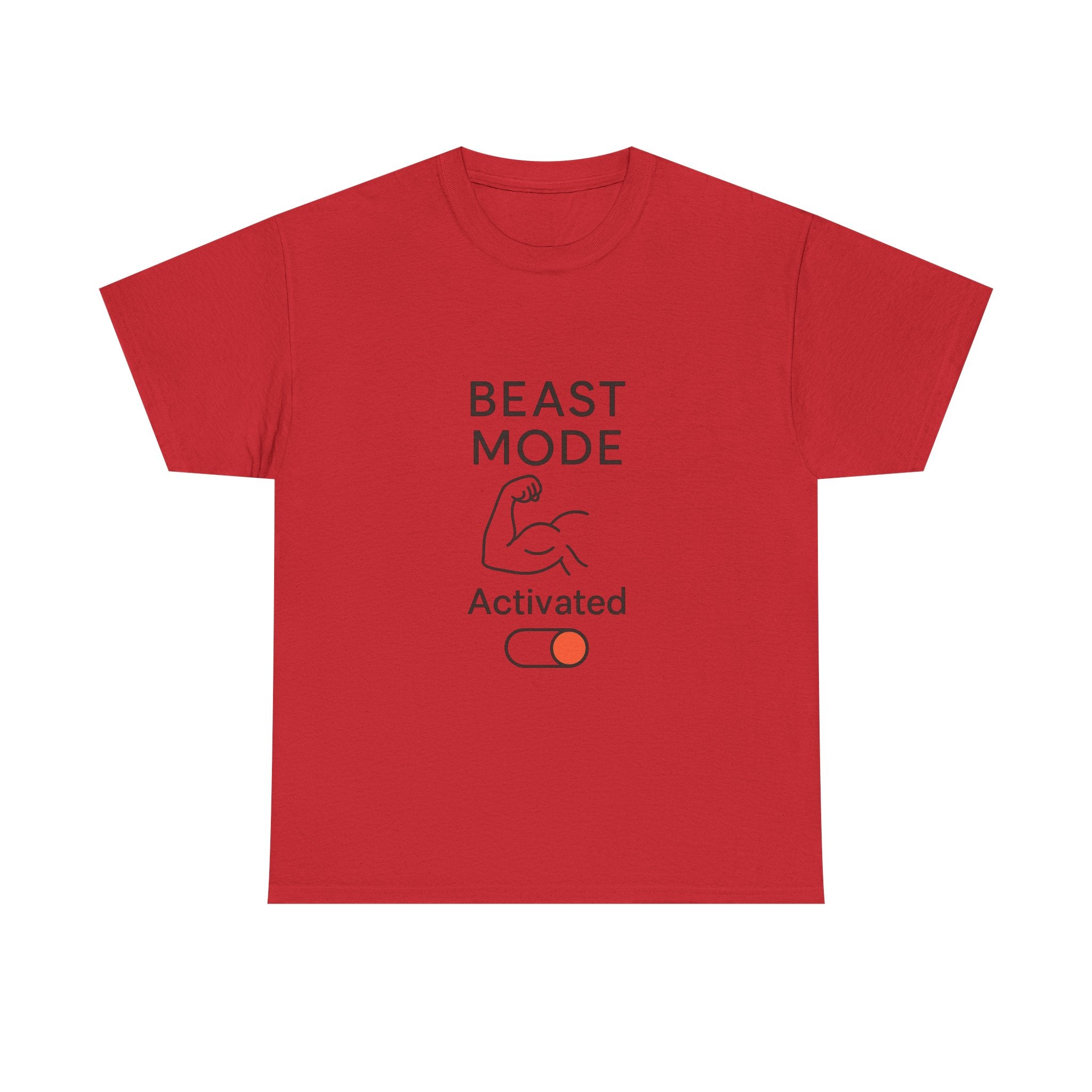 Beast Mode Activated T-Shirt | Workout Motivation Gift | Graphic Tee