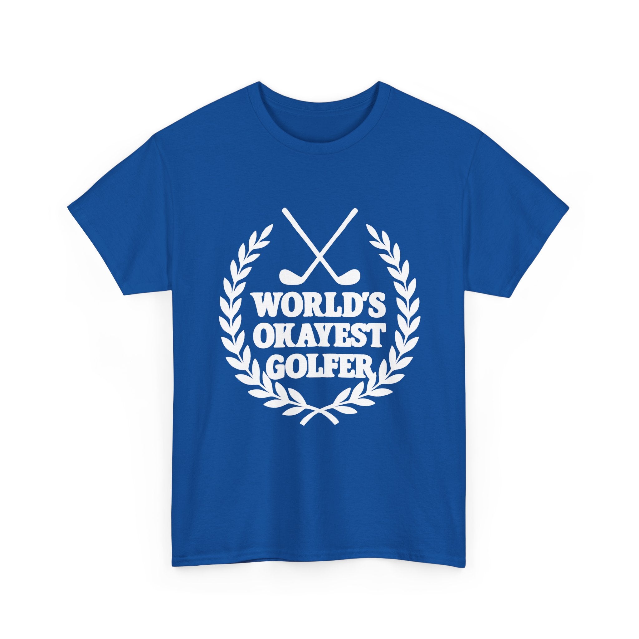 World's Okayest Golfer Sports T-Shirt | Golf Lover Gift | Graphic Tee