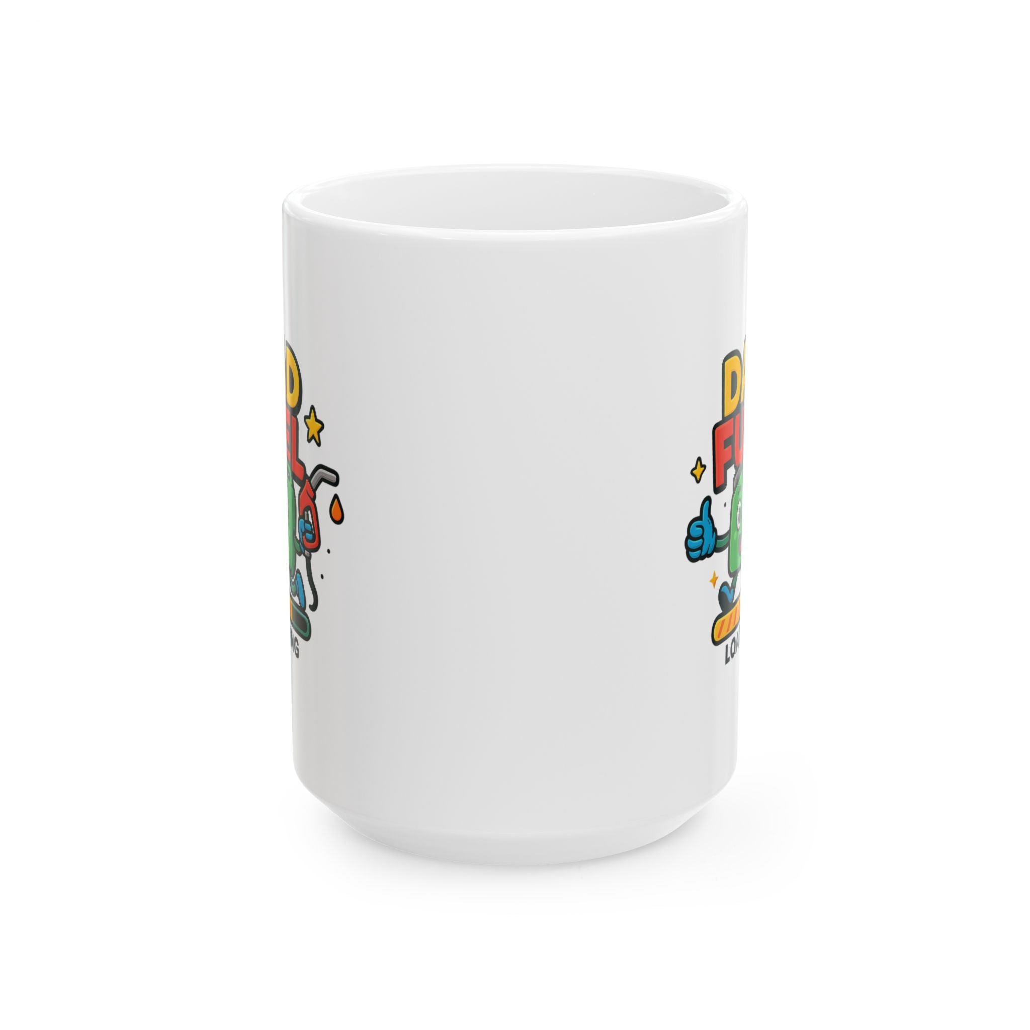 Dad Fuel In Progress Step Away Coffee Mug | Funny Father Gift | Ceramic Mug