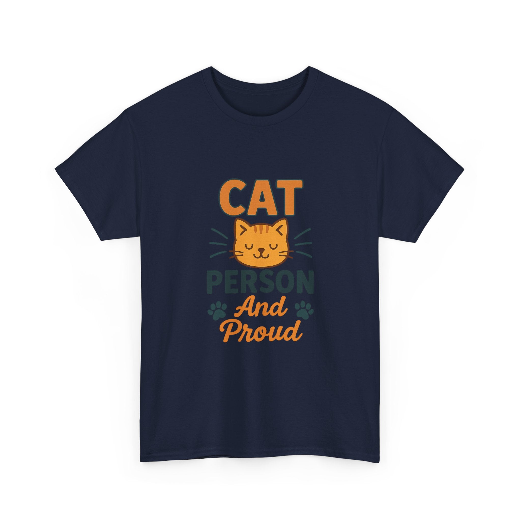 Cat Person Warning May Talk About Cats T-Shirt | Funny Cat Humor | Graphic Tee