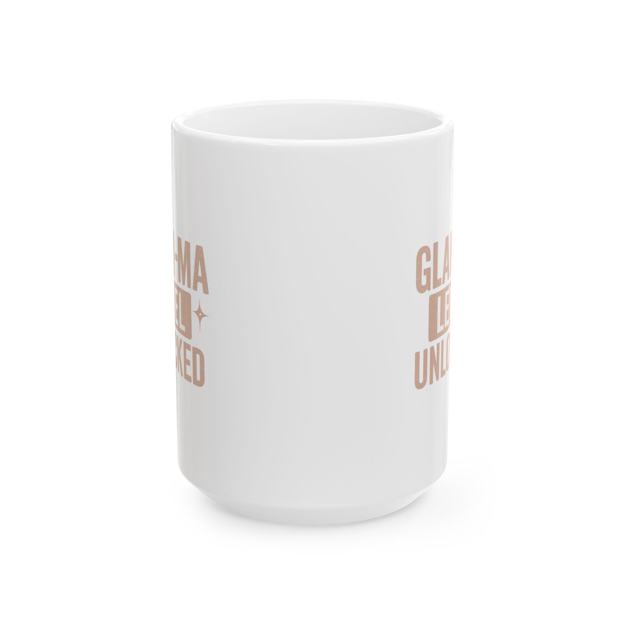 Glam Ma Glamorous Grandmother Level Unlocked Coffee Mug | Unique Gift | Ceramic Mug
