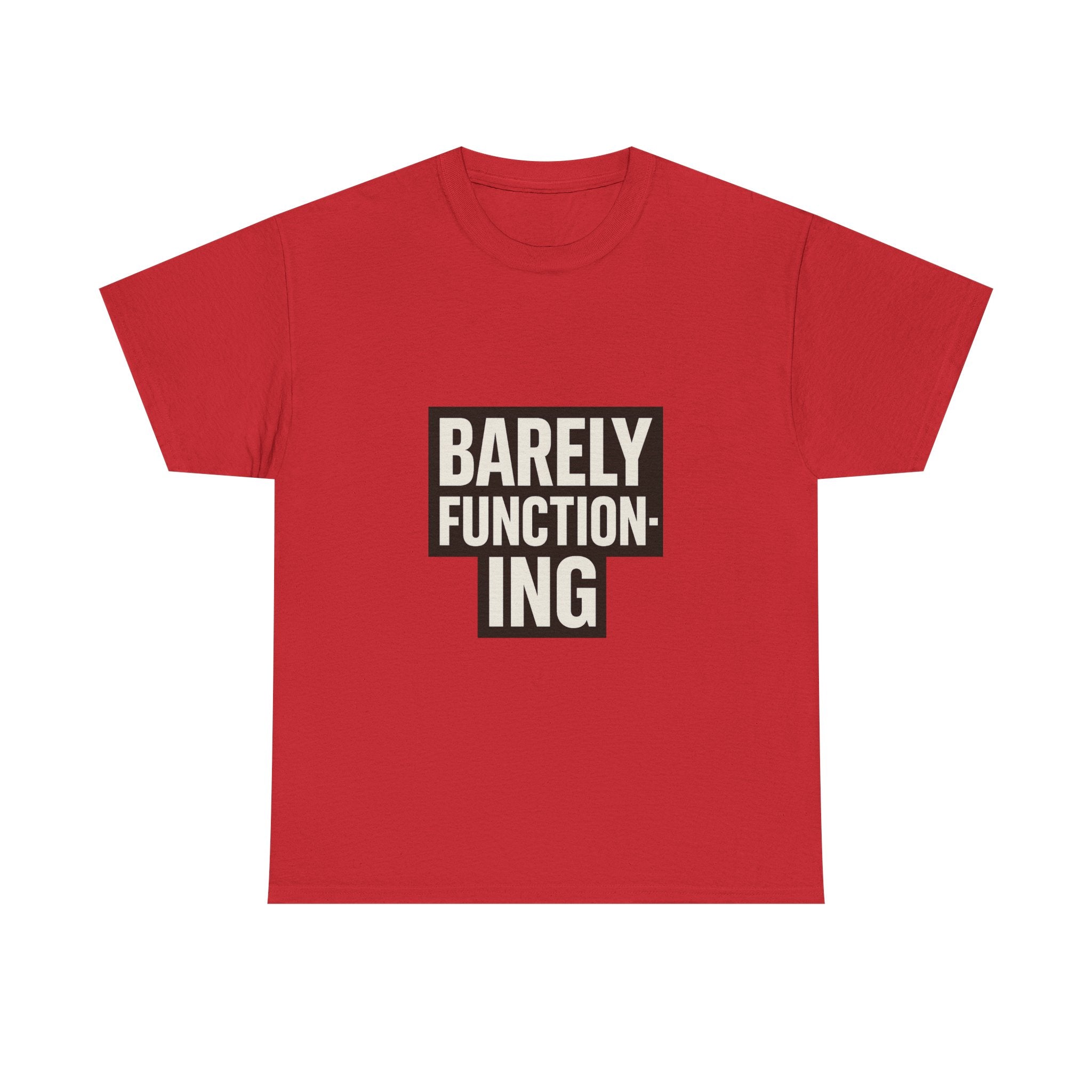 System Status Barely Online Send Coffee T-Shirt | Funny Gift | Graphic Tee