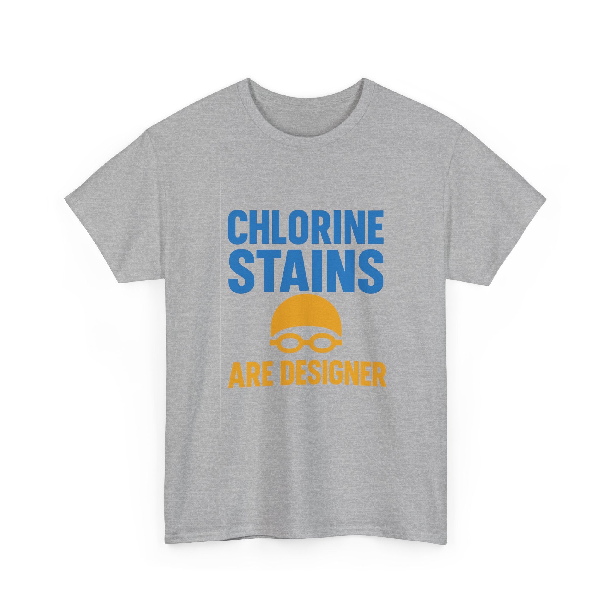 Swim Mom Chlorine Stains Are Designer T-Shirt | Gift for Mom | Graphic Tee