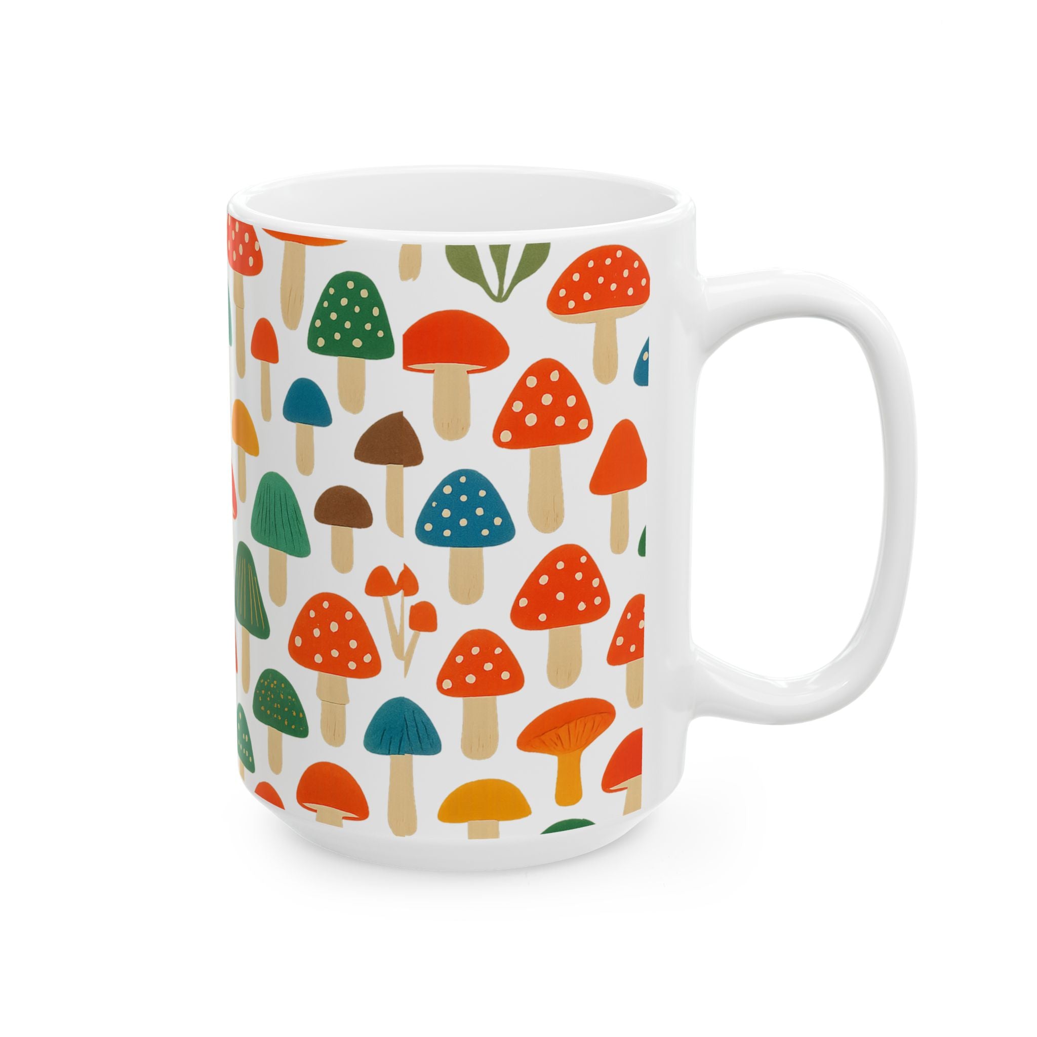Woodland Mushroom Coffee Mug | Unique Gift | Ceramic Mug