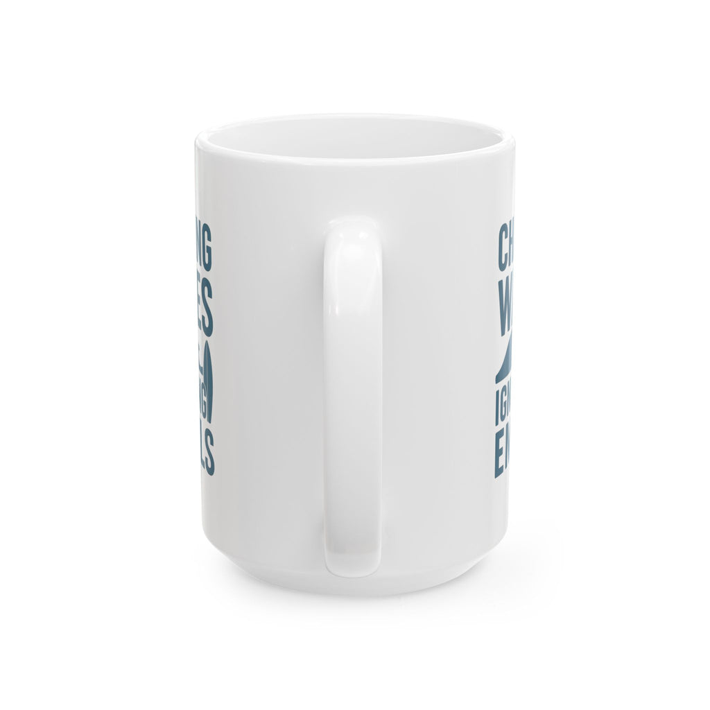 Surfer Chasing Waves And Ignoring Emails Coffee Mug | Unique Gift | Ceramic Mug