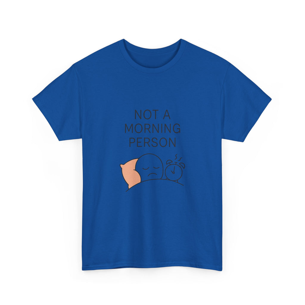 Certified Not A Morning Person T-Shirt | Funny Gift | Graphic Tee