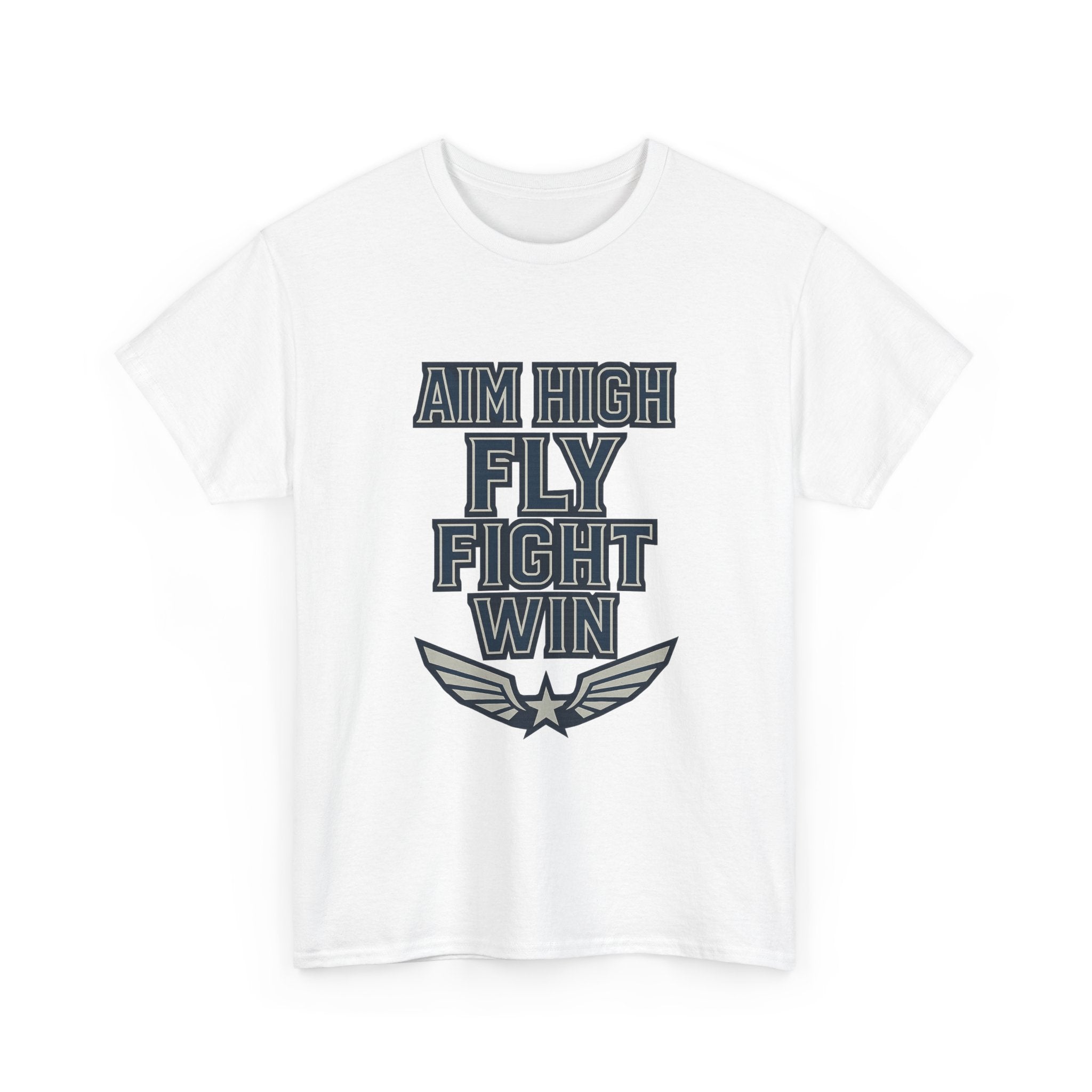 Air Force Veteran Aim High Fly Fight Win T-Shirt | Veteran Gift | Graphic Tee