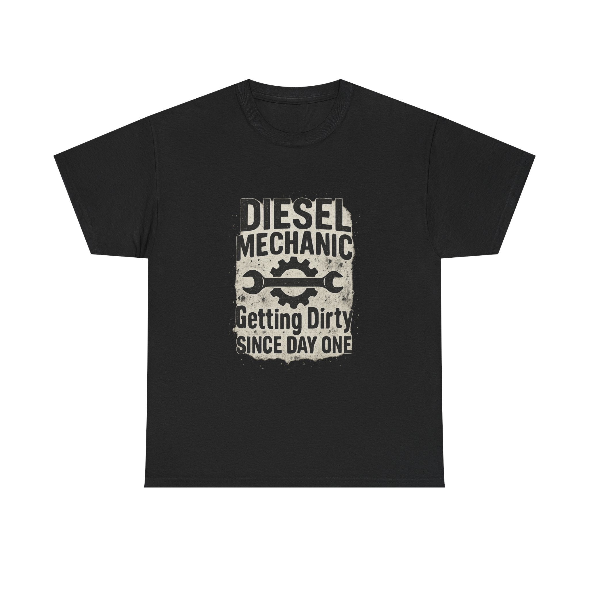Diesel Mechanic Getting Dirty Since Day One T-Shirt | Mechanic Gift | Graphic Tee