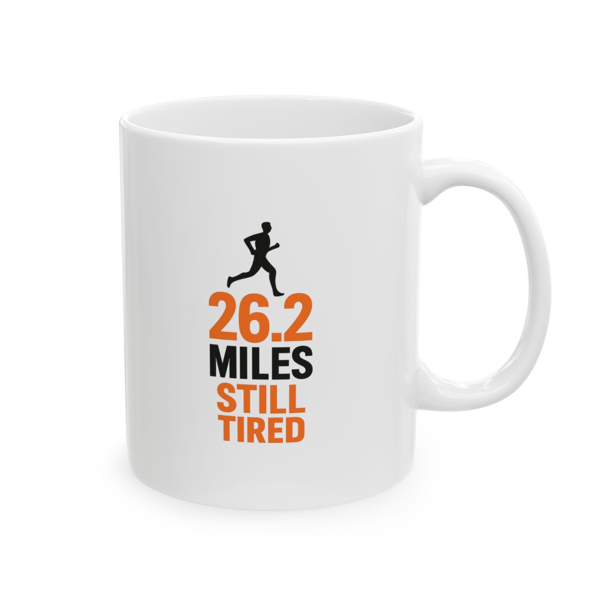 Marathon Runner Because Lazy Is for the Weak Just Kidding I Am Tired Coffee Mug | Unique Gift | Ceramic Mug