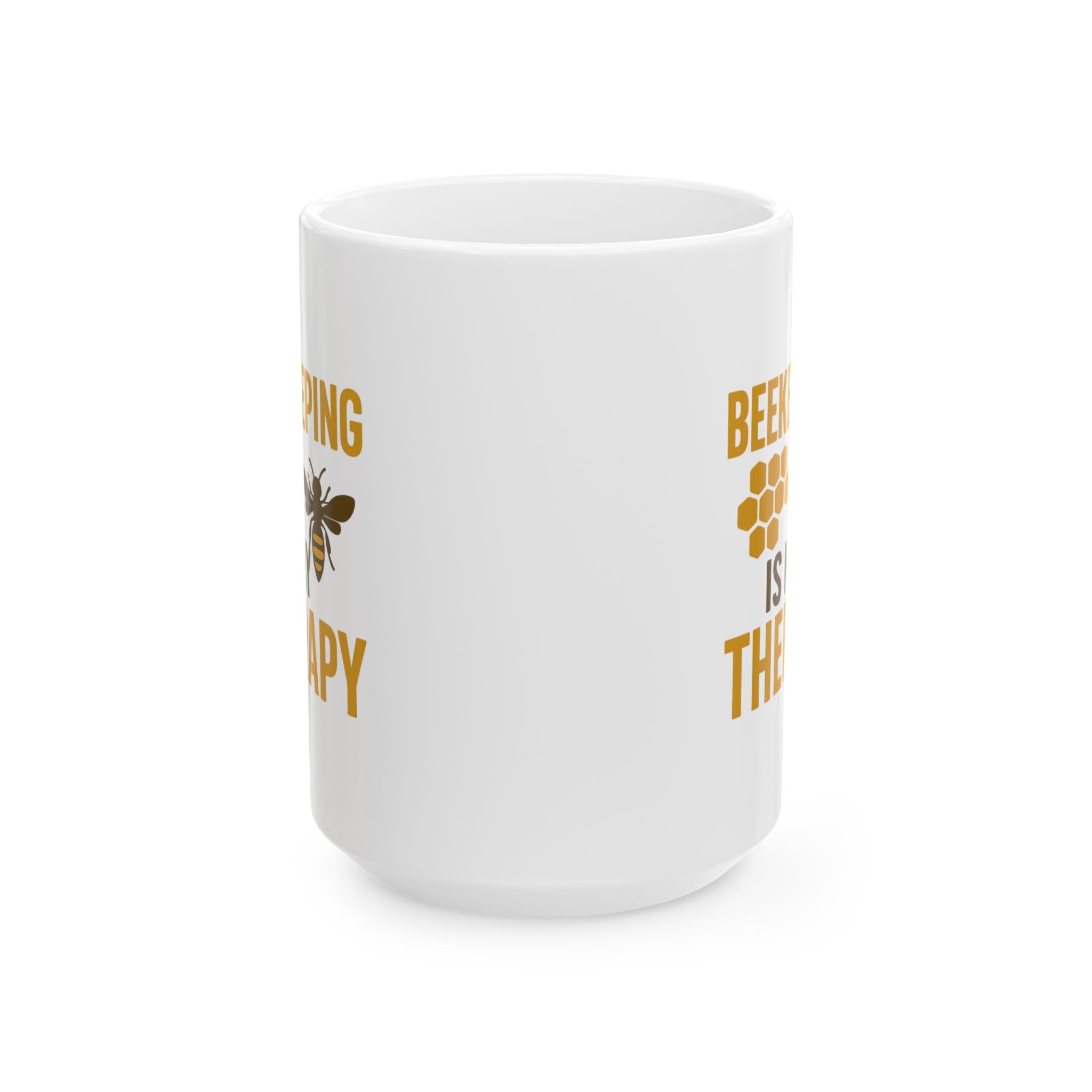 Beekeeping Is My Therapy Sweet And Stings Coffee Mug | Unique Gift | Ceramic Mug