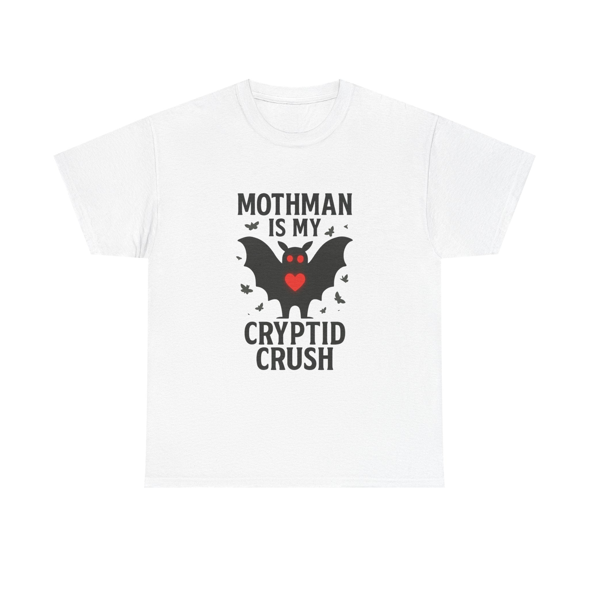 Mothman Is My Cryptid Crush T-Shirt | Unique Gift | Graphic Tee