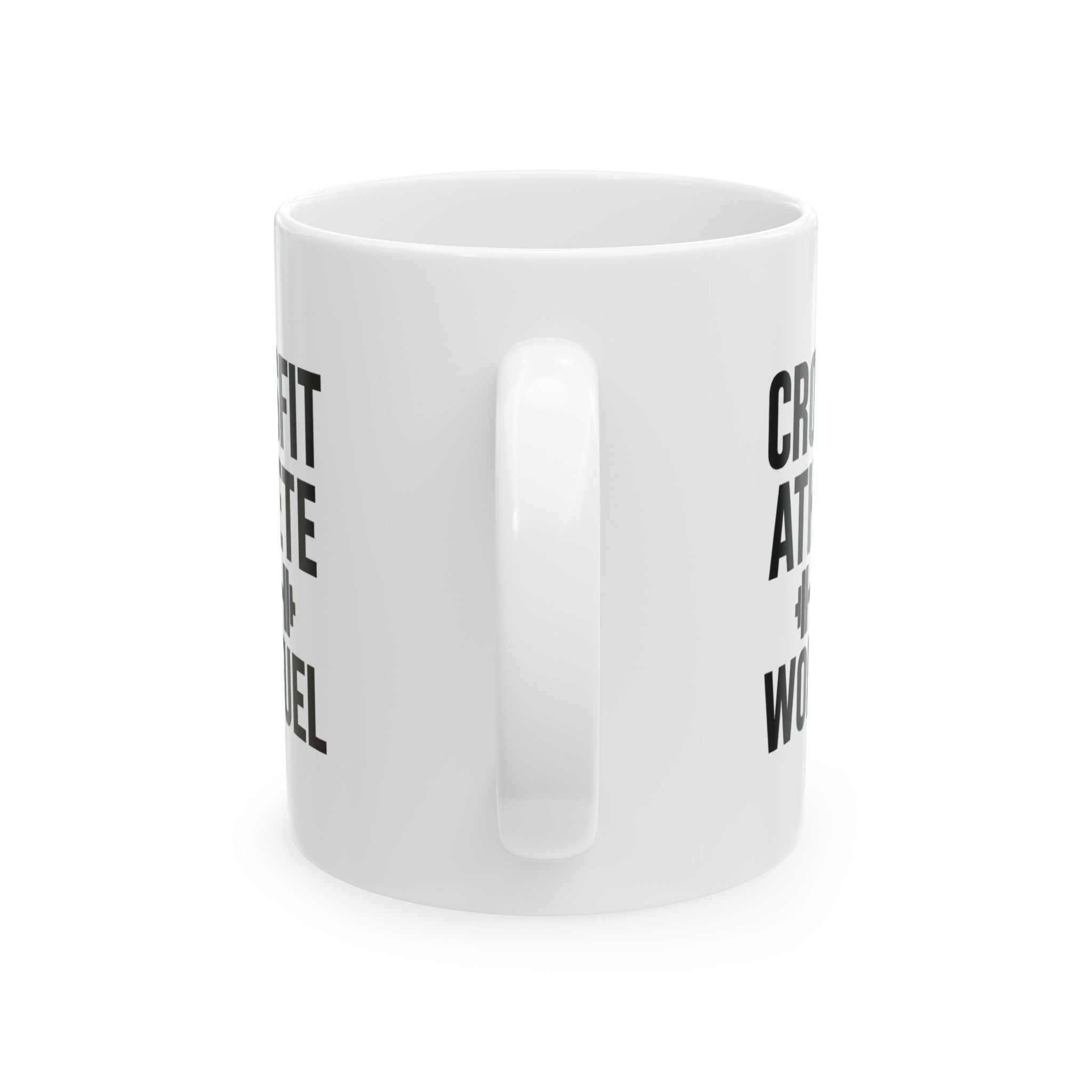 CrossFit Athlete WOD Fuel Coffee Mug | Unique Gift | Ceramic Mug