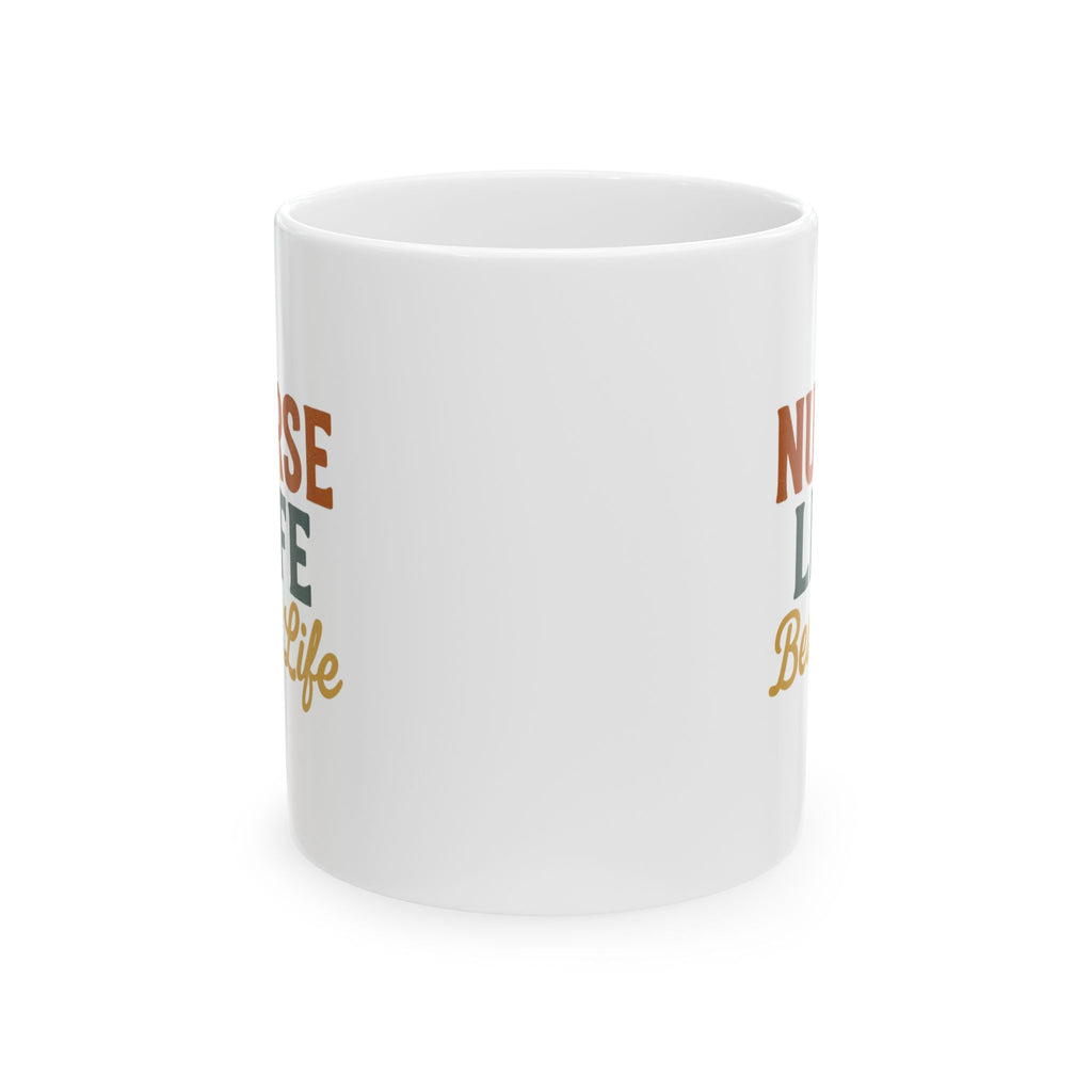 Nurse Life No Days Off Coffee Mug | Nurse Appreciation | Ceramic Mug