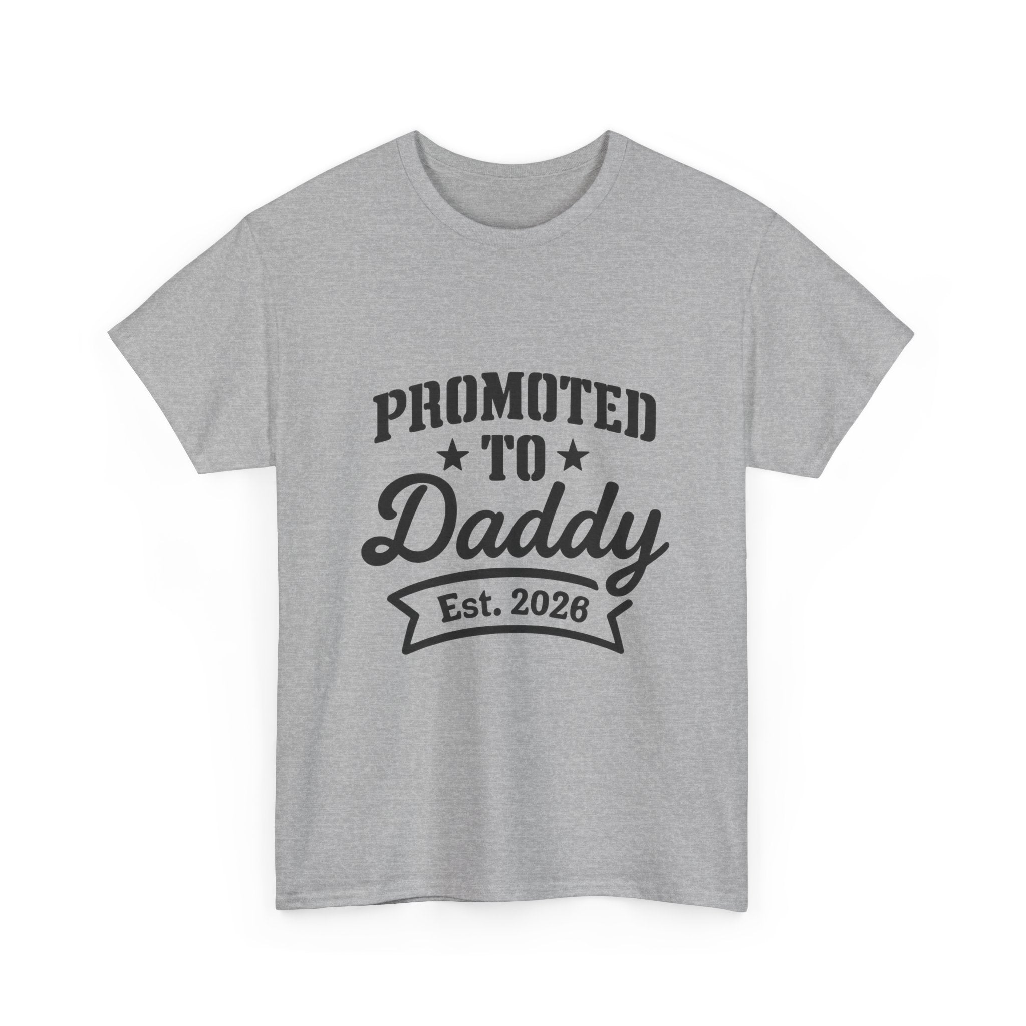 Promoted To Daddy New Dad T-Shirt | Gift for Dad | Graphic Tee