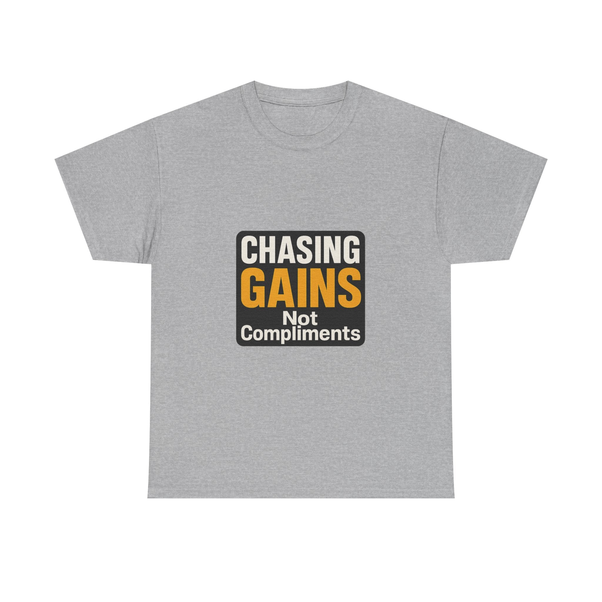 For The Gains Obviously T-Shirt | Funny Gym Motivation | Graphic Tee