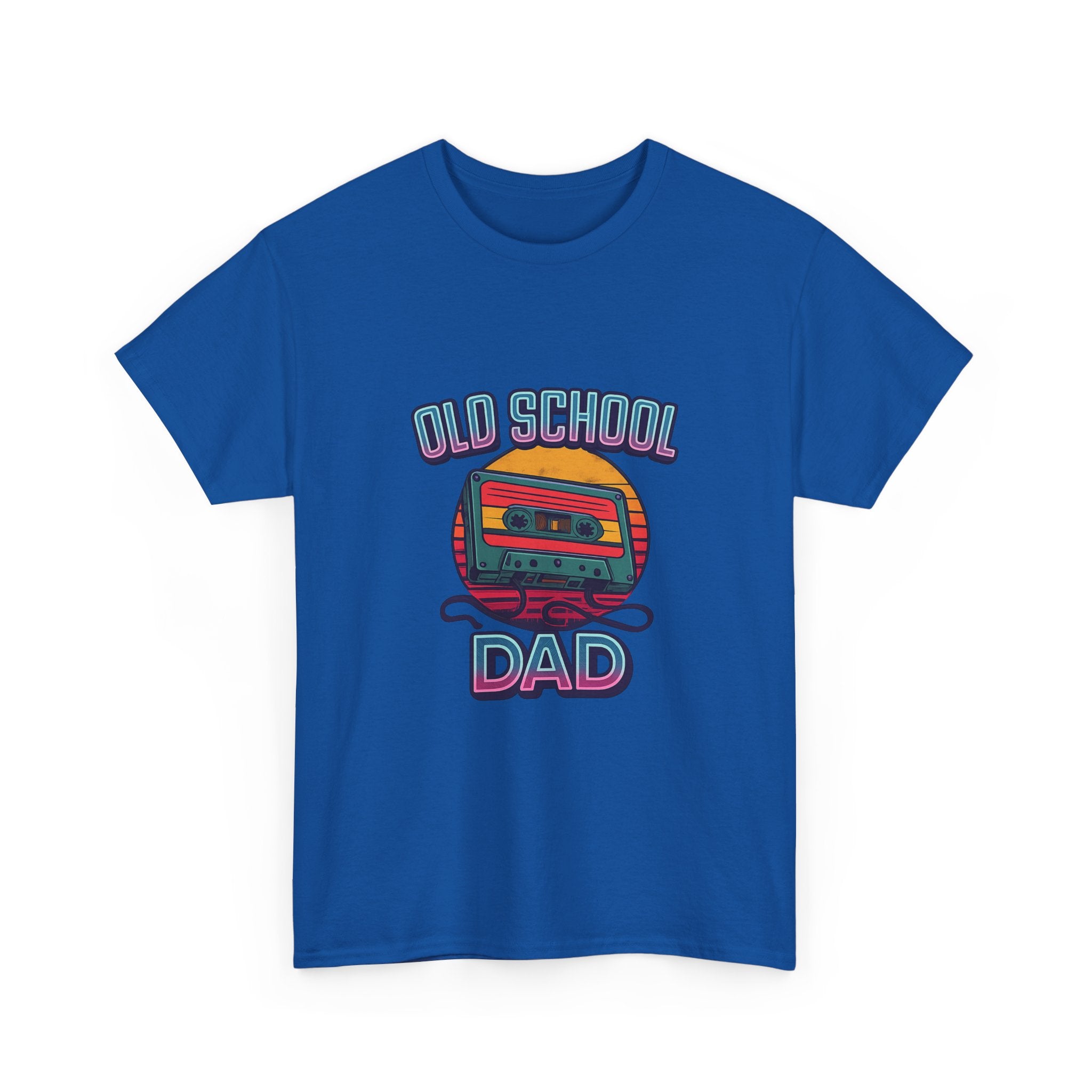 Old School Dad Cassette Tape Retro T-Shirt | Gift for Dad | Graphic Tee
