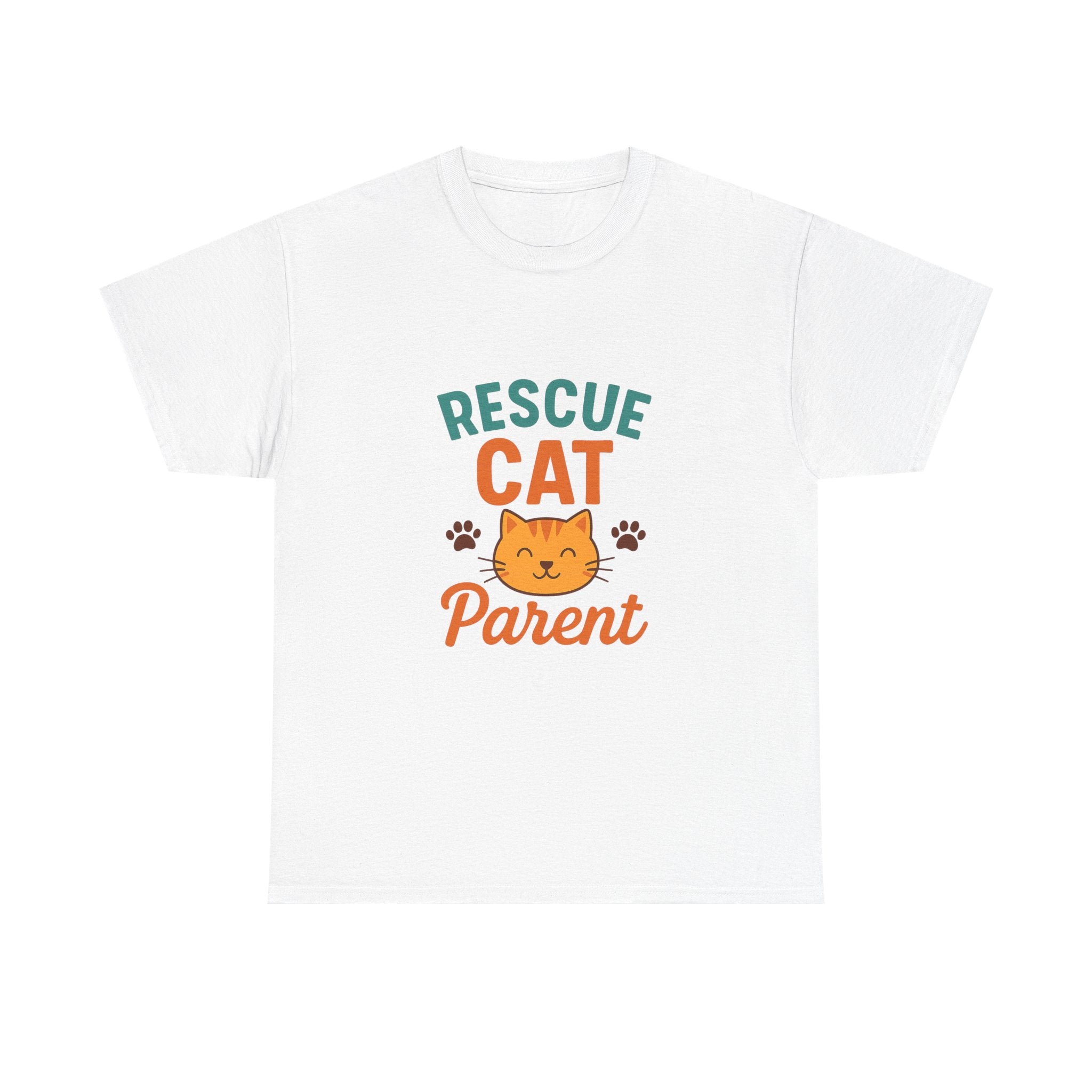 Rescue Cat Changed My Life T-Shirt | Adoption Gift | Graphic Tee