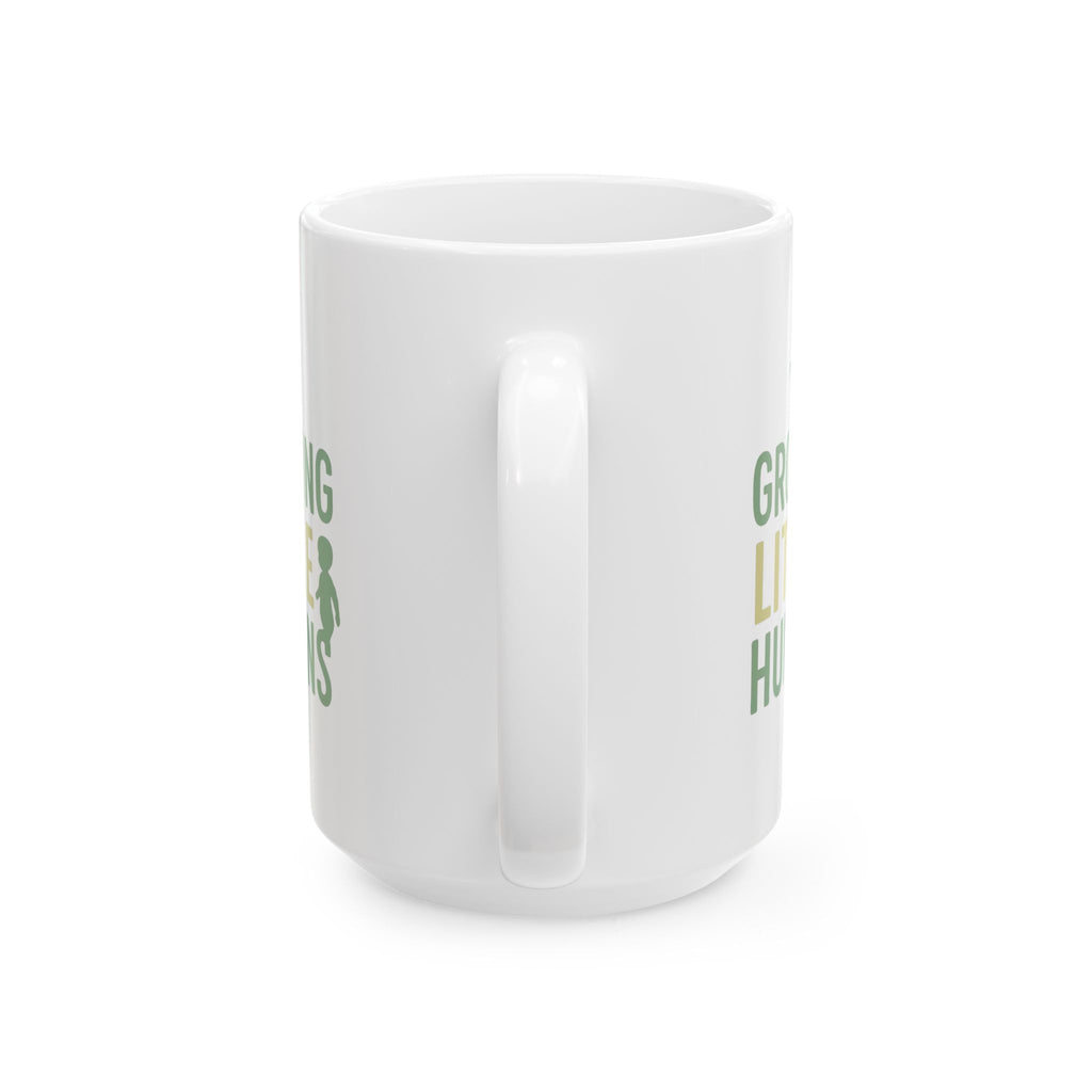Childcare Worker Growing Little Humans Coffee Mug | Unique Gift | Ceramic Mug