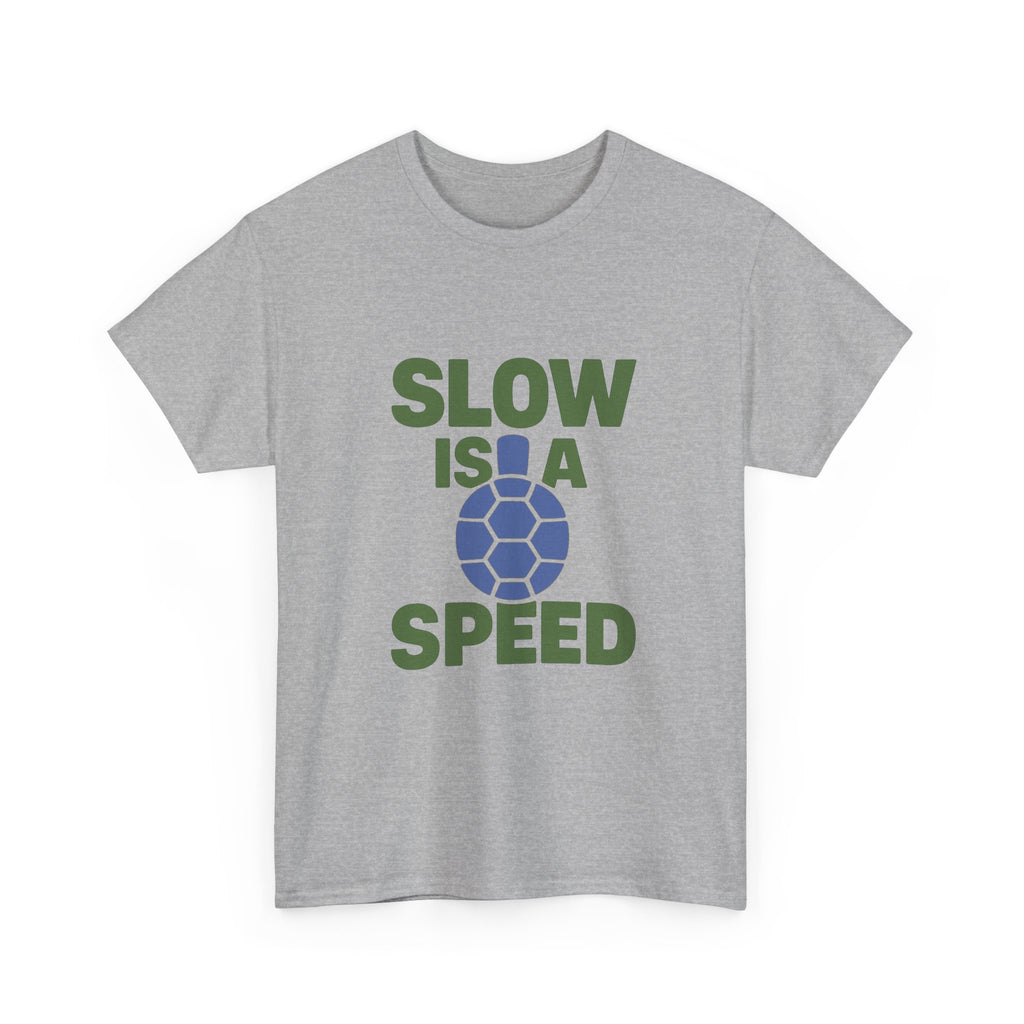 Turtle Dad Slow Is A Speed T-Shirt | Gift for Dad | Graphic Tee