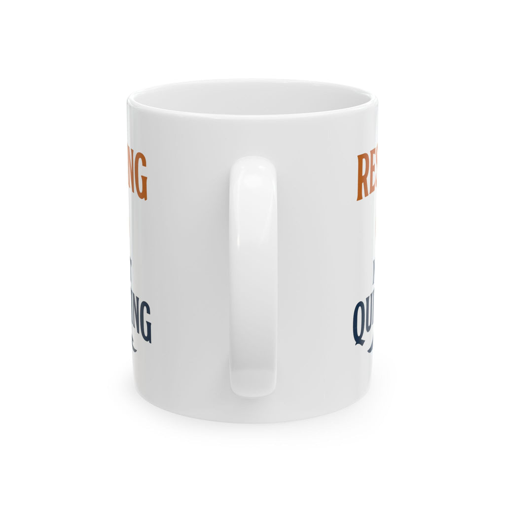 Burnout Survivor Resting But Not Quitting Coffee Mug | Unique Gift | Ceramic Mug