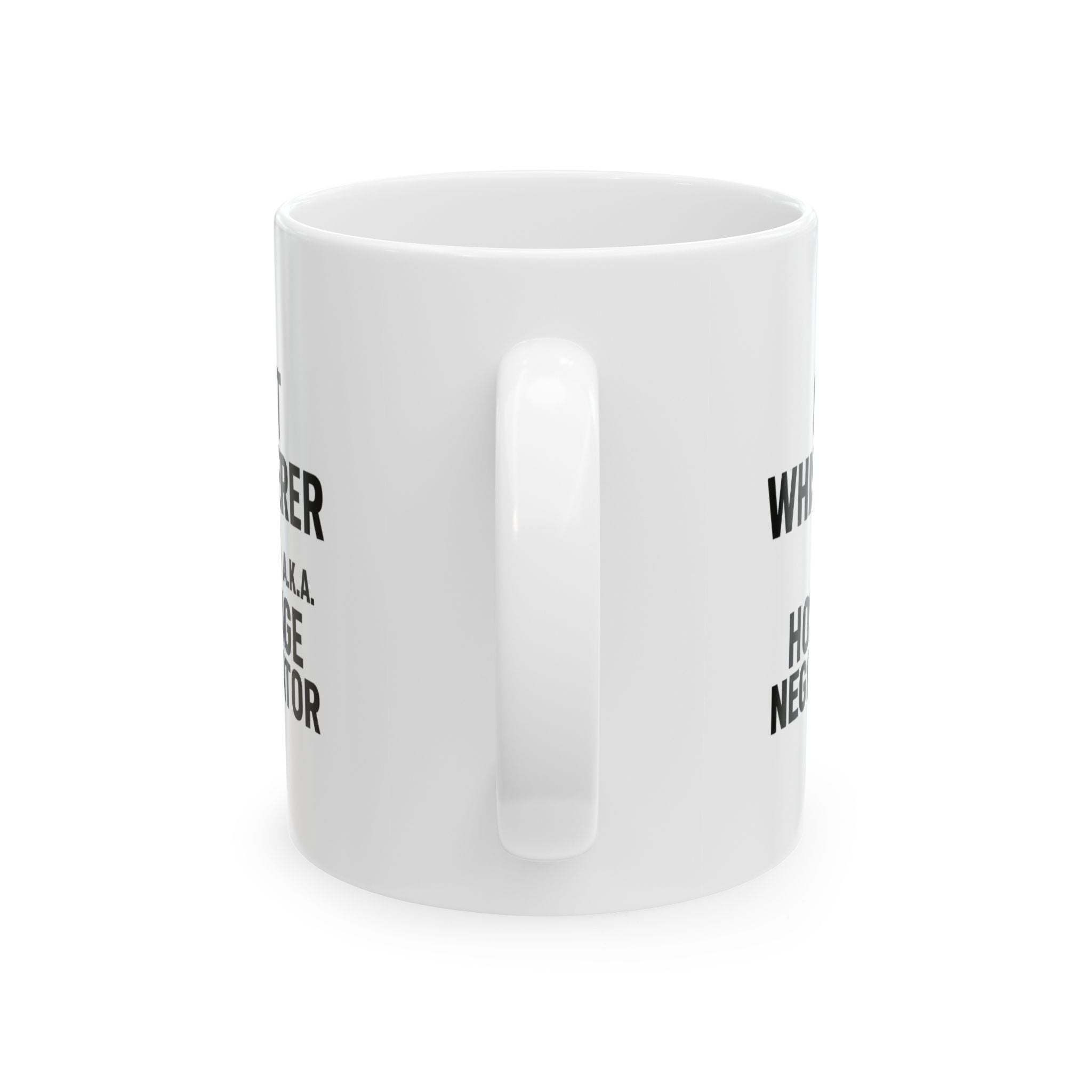 Cat Whisperer More Like Cat Hostage Negotiator Coffee Mug | Cat Lover Gift | Ceramic Mug