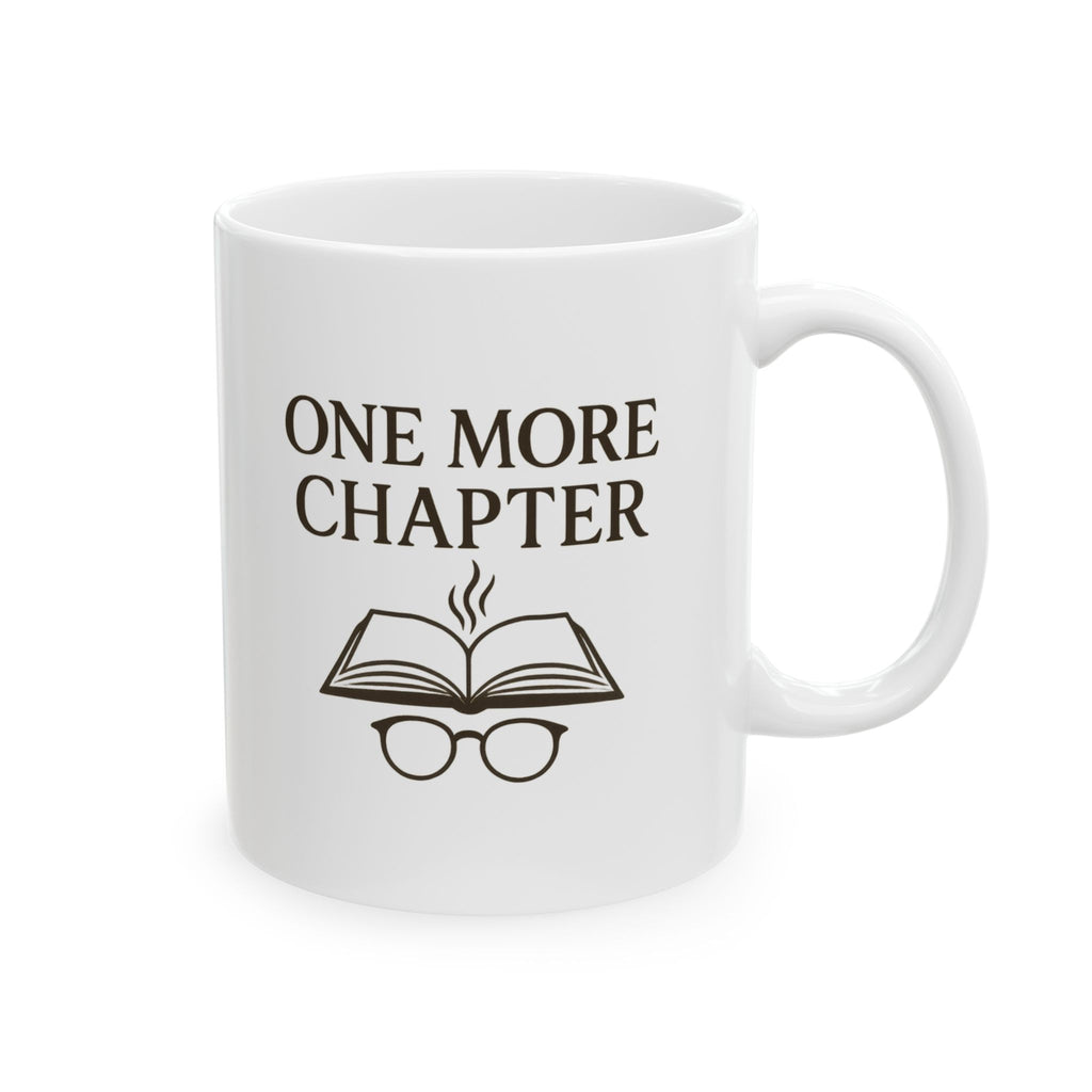 Bookworm One More Chapter Coffee Mug | Unique Gift | Ceramic Mug