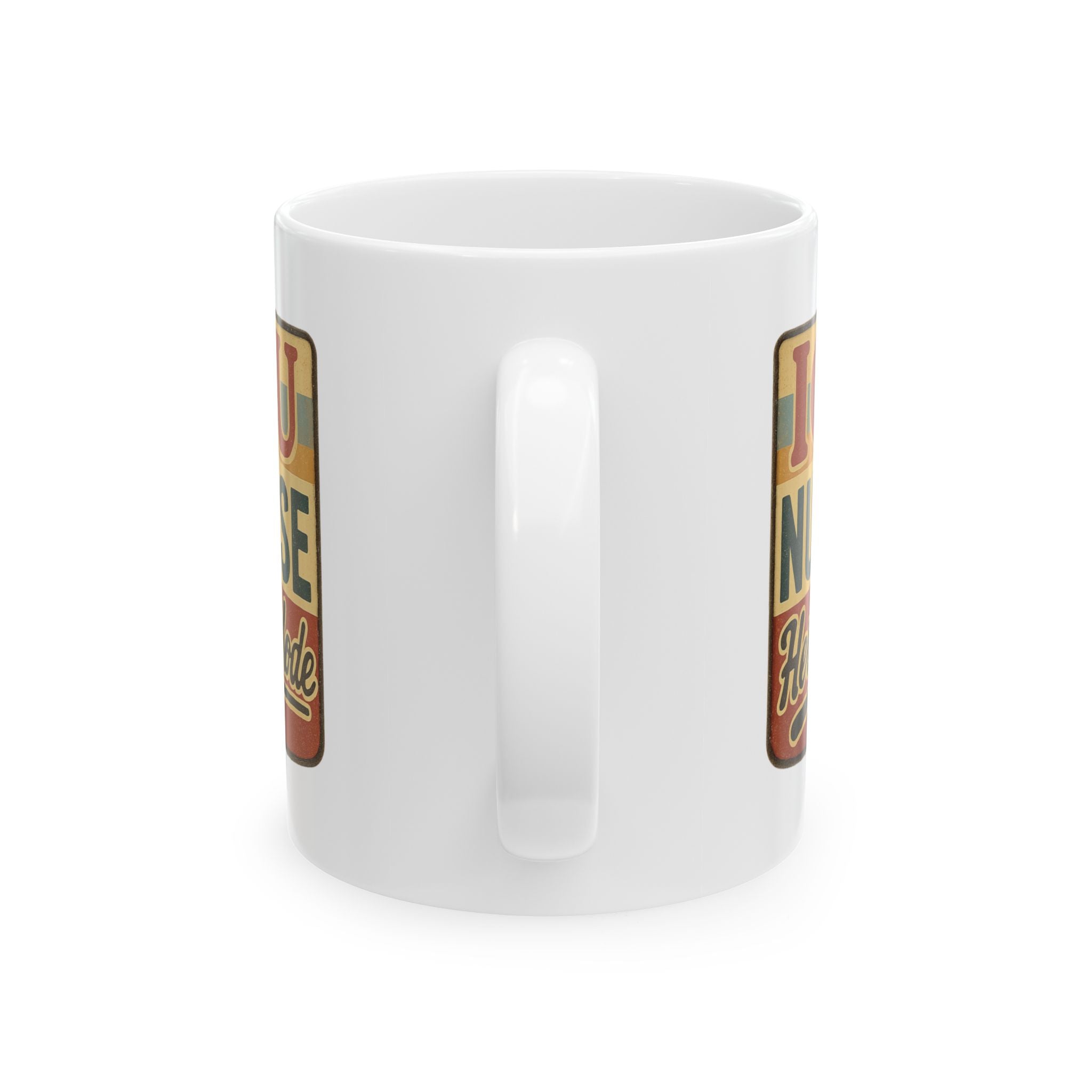 Intensive Care Nurse Fueled By Coffee Coffee Mug | ICU Nurse Humor | Ceramic Mug