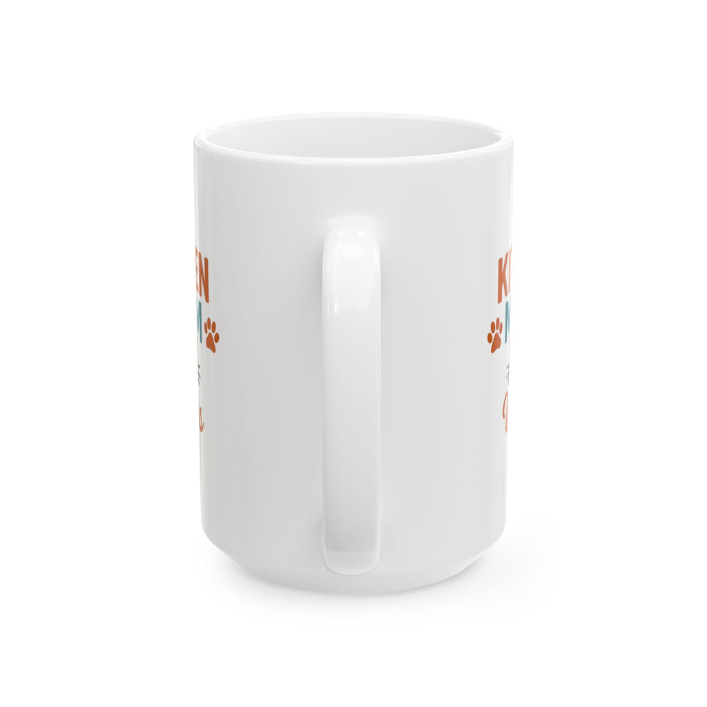 Kitten Whisperer On Duty Coffee Mug | Funny Cat Lover Gift | Ceramic Mug