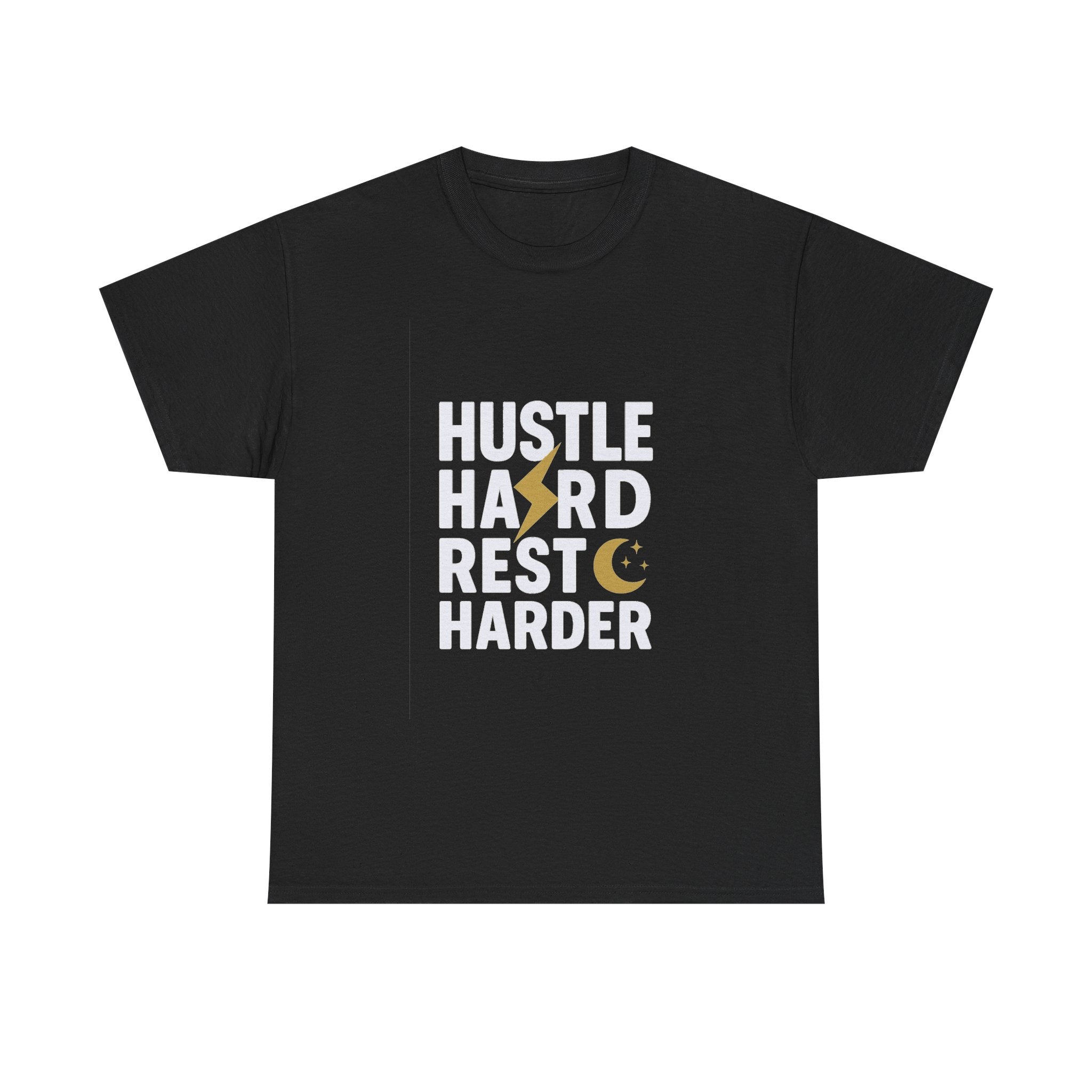 Hustle Hard Rest Harder T-Shirt | Unique Gift | Graphic Tee