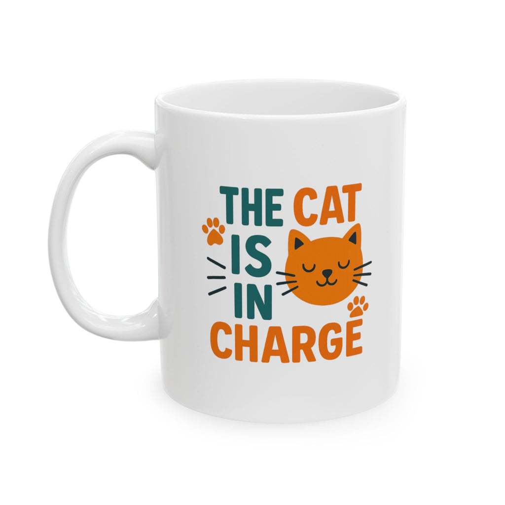Cat Says No To Mondays Coffee Mug | Funny Cat Lover Gift | Ceramic Mug