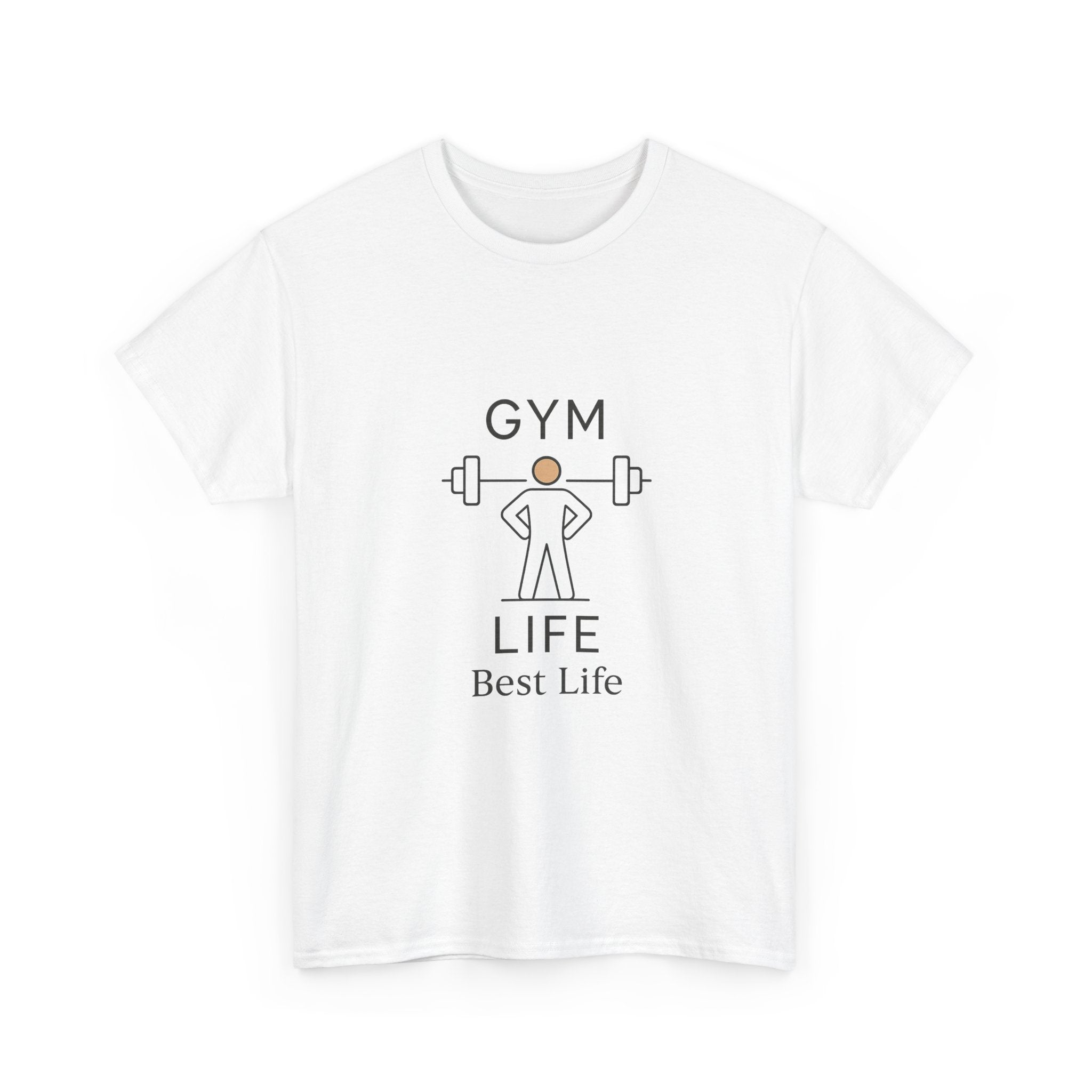 Gym Life Coffee And Iron T-Shirt | Funny Fitness Gift | Graphic Tee