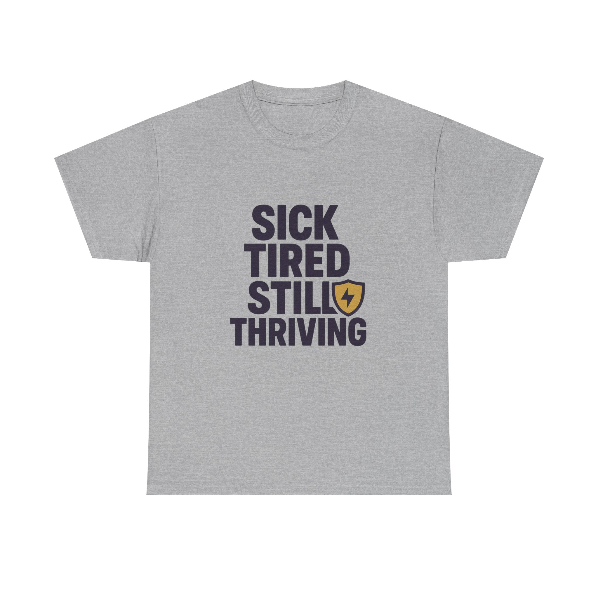 Chronic Illness Warrior Sick Tired Thriving T-Shirt | Unique Gift | Graphic Tee