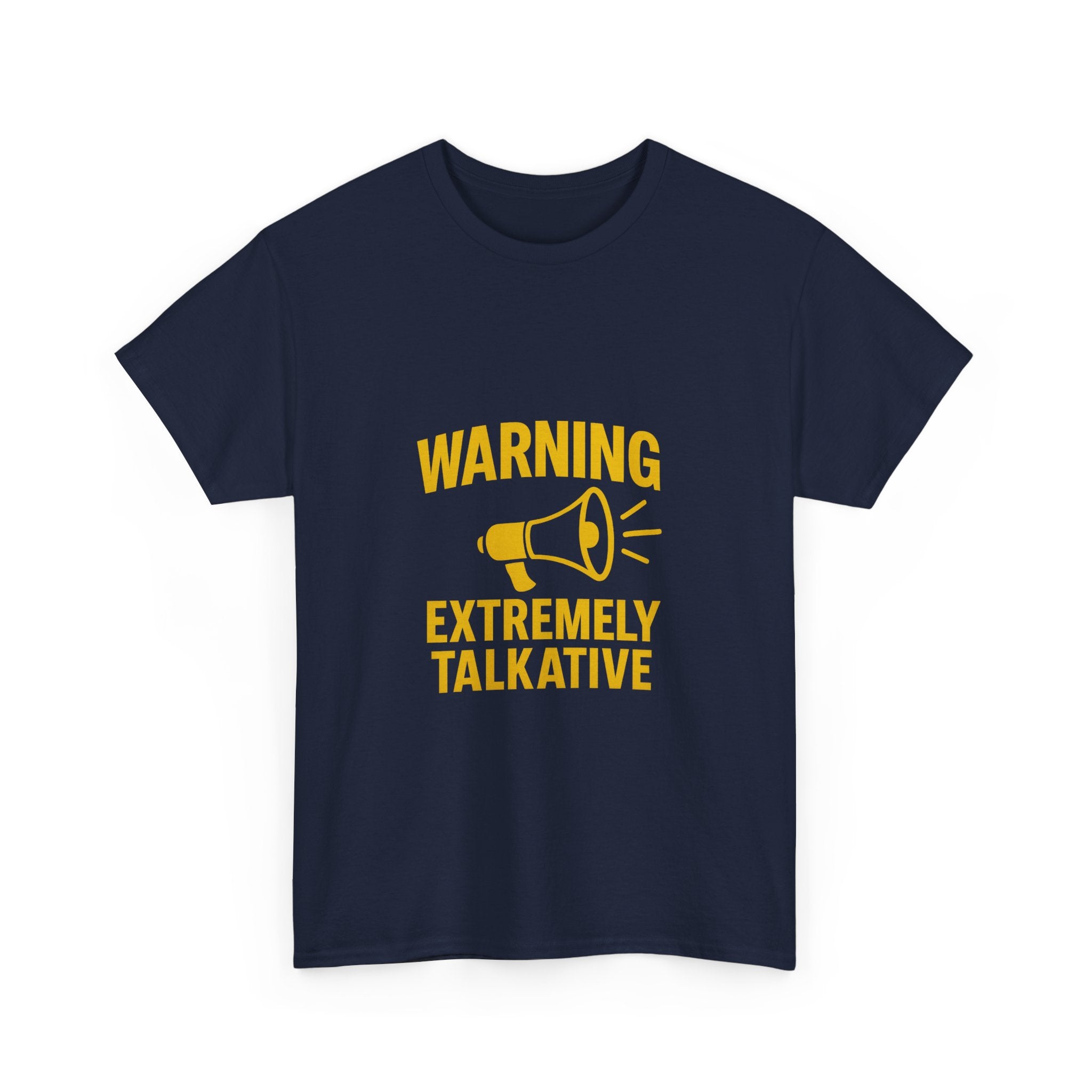 Extrovert Warning Extremely Talkative T-Shirt | Unique Gift | Graphic Tee