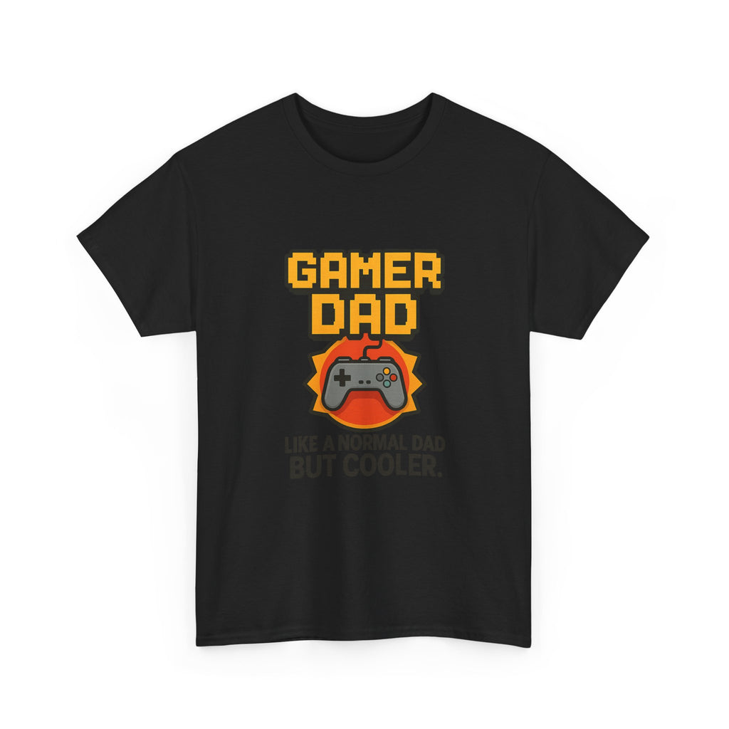 Gamer Dad Like A Normal Dad But Cooler T-Shirt | Gift for Dad | Graphic Tee
