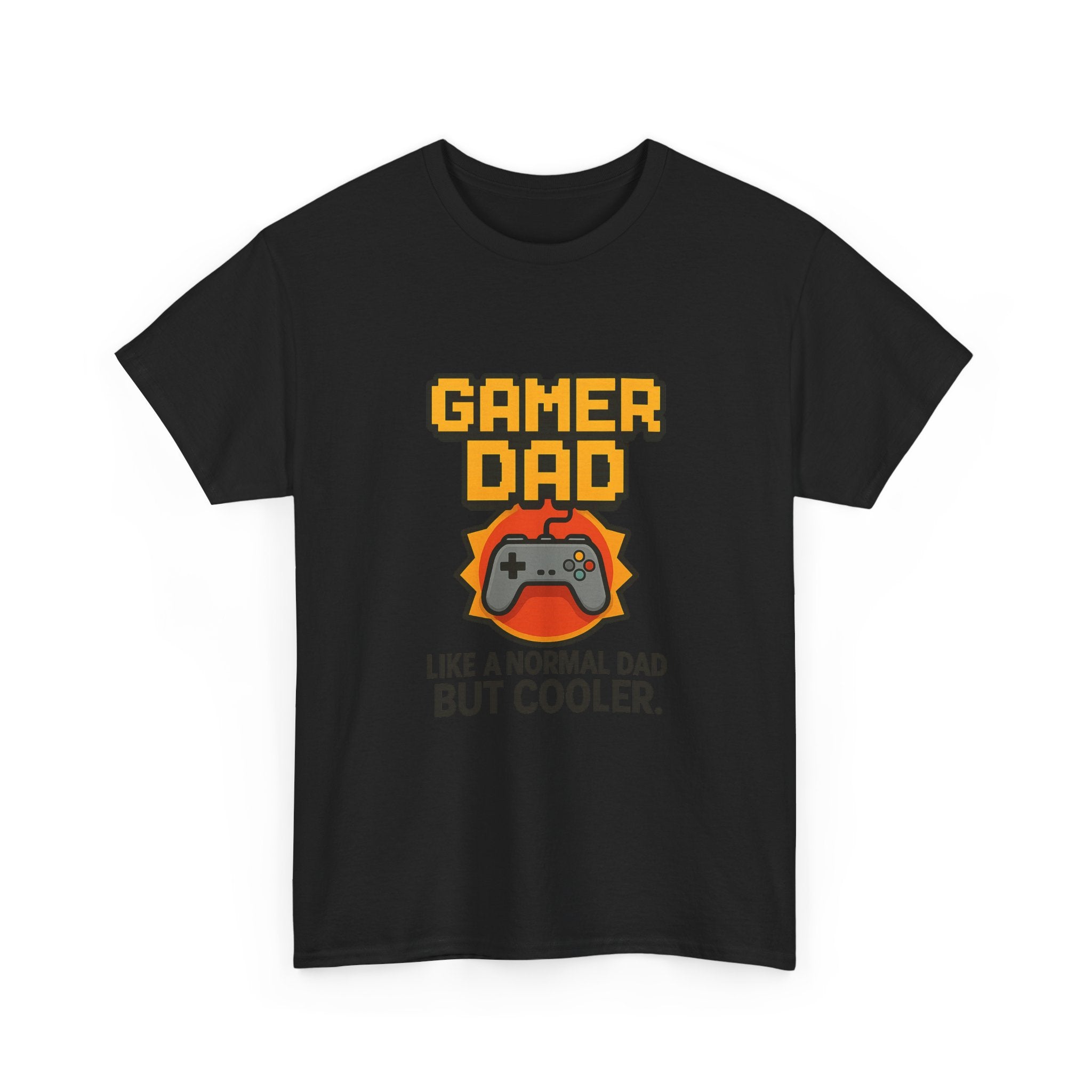 Gamer Dad Like A Normal Dad But Cooler T-Shirt | Gift for Dad | Graphic Tee