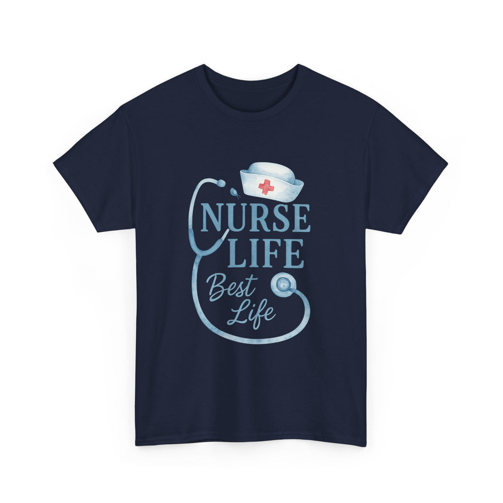 Nurse Life Coffee And Saving Lives T-Shirt | Funny Nurse Humor | Graphic Tee