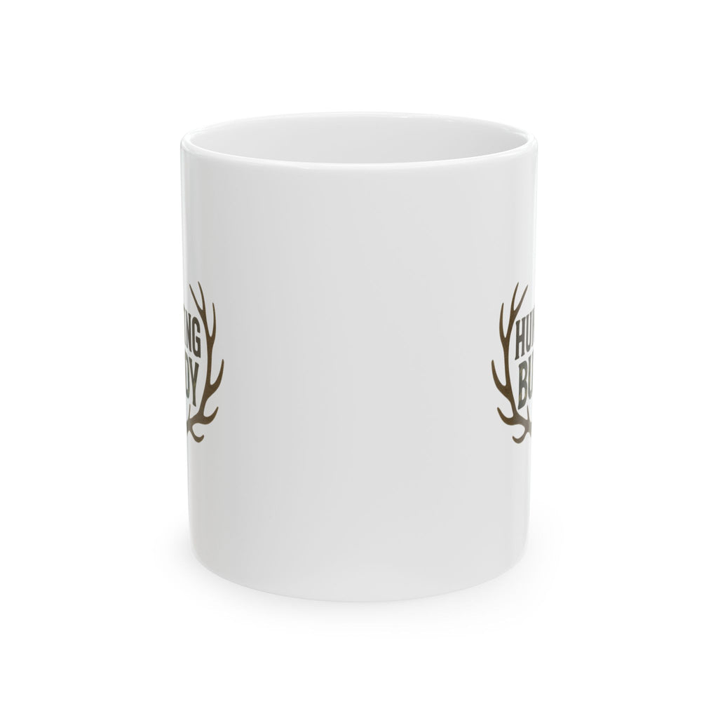 Hunting Buddy Deer Antler Coffee Mug | Unique Gift | Ceramic Mug