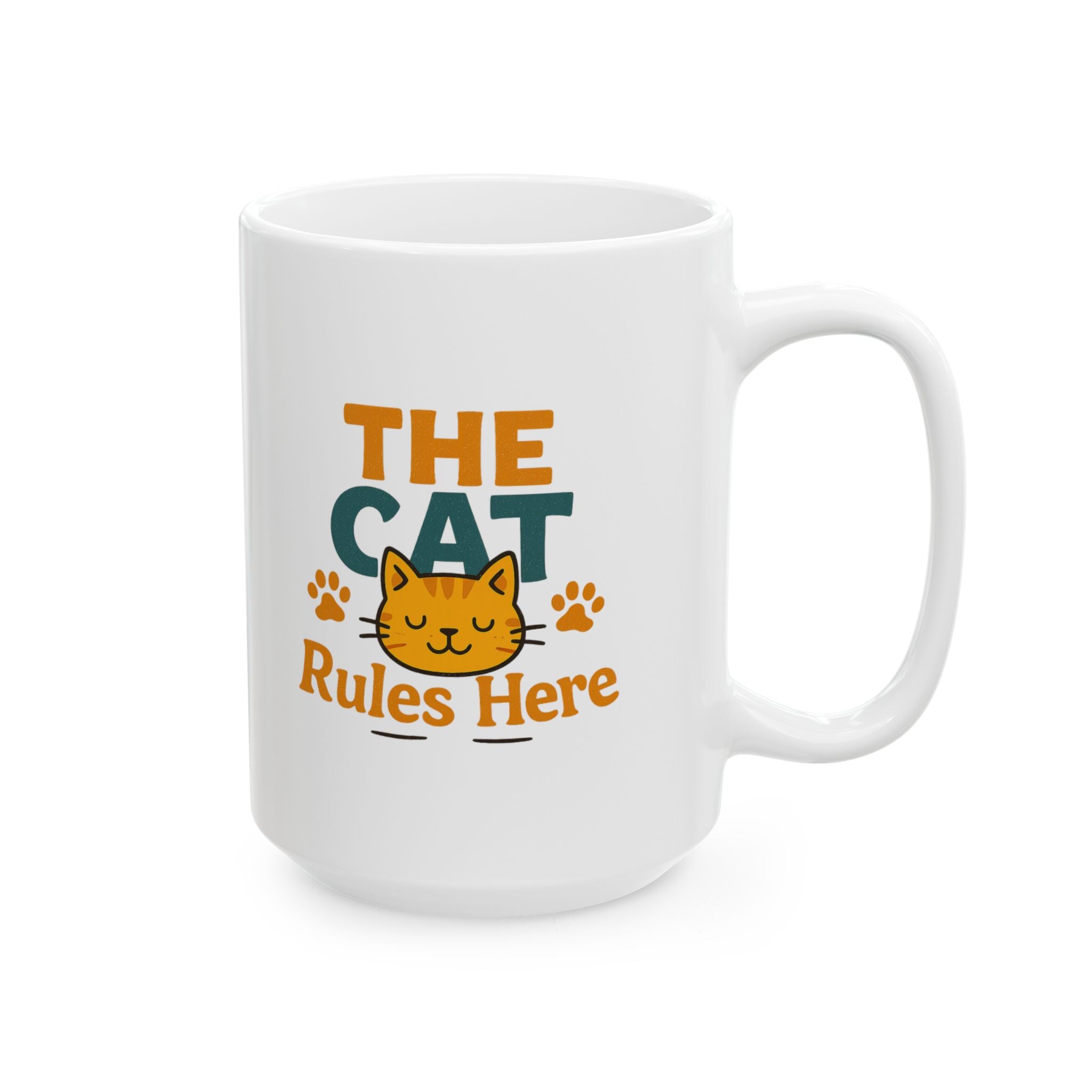 Cat Owner Or Cat Employee Unclear Coffee Mug | Funny Pet Gift | Ceramic Mug