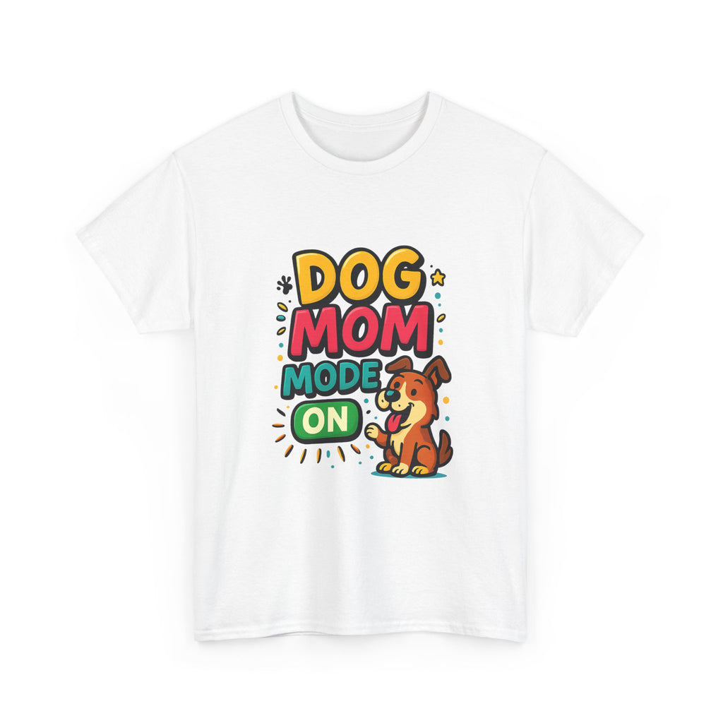 Fueled By Coffee And Dog Cuddles T-Shirt | Dog Mom Gift | Graphic Tee