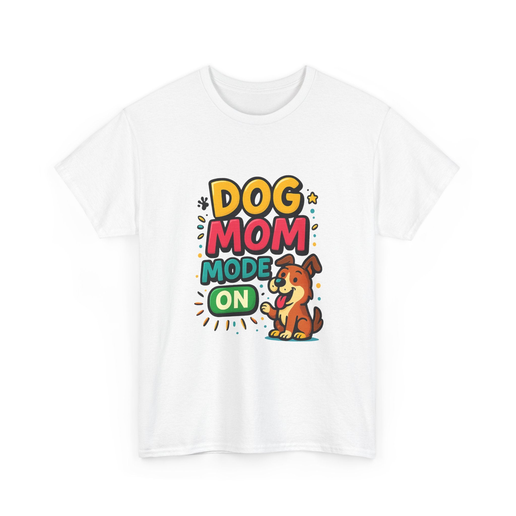 Fueled By Coffee And Dog Cuddles T-Shirt | Dog Mom Gift | Graphic Tee