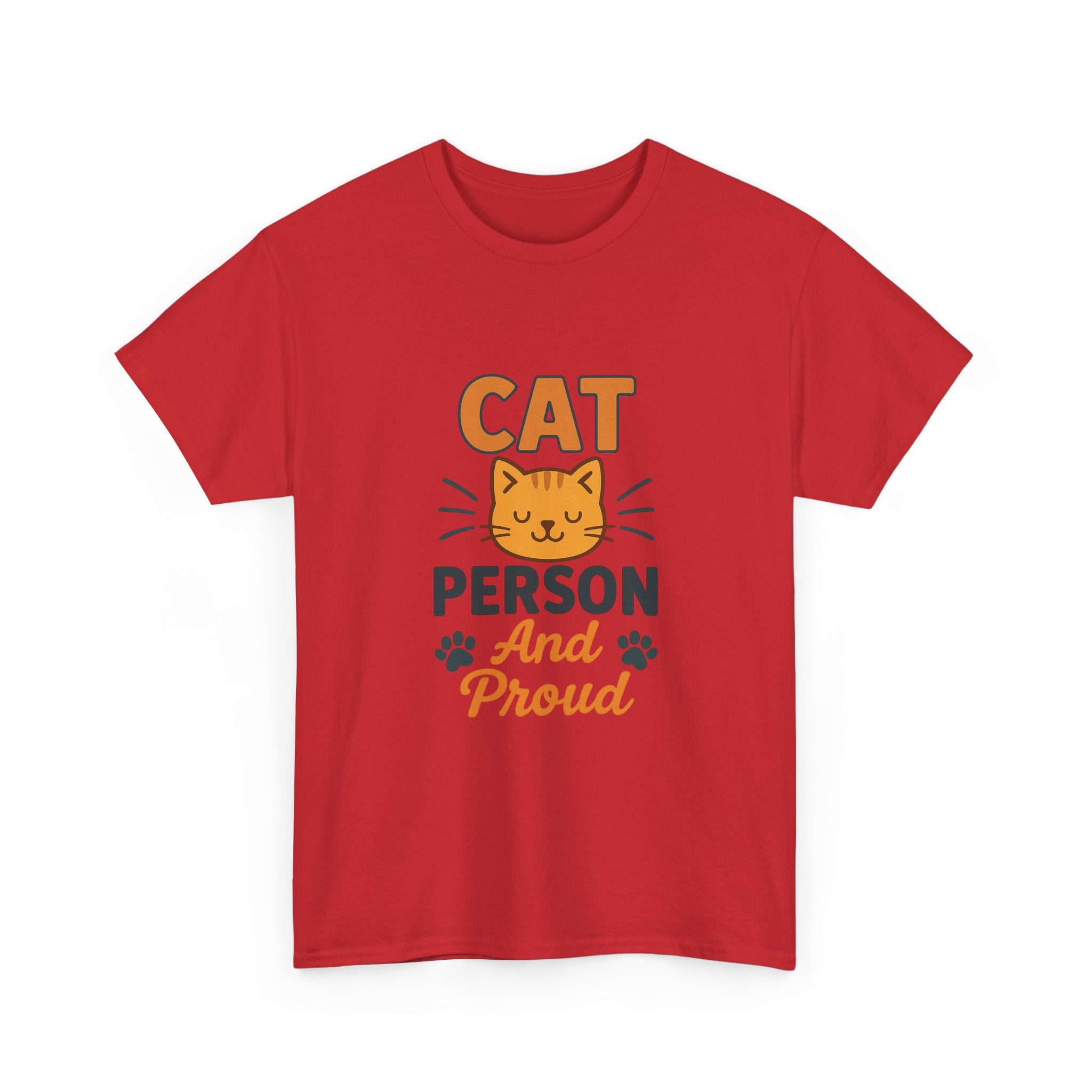 Cat Person Warning May Talk About Cats T-Shirt | Funny Cat Humor | Graphic Tee