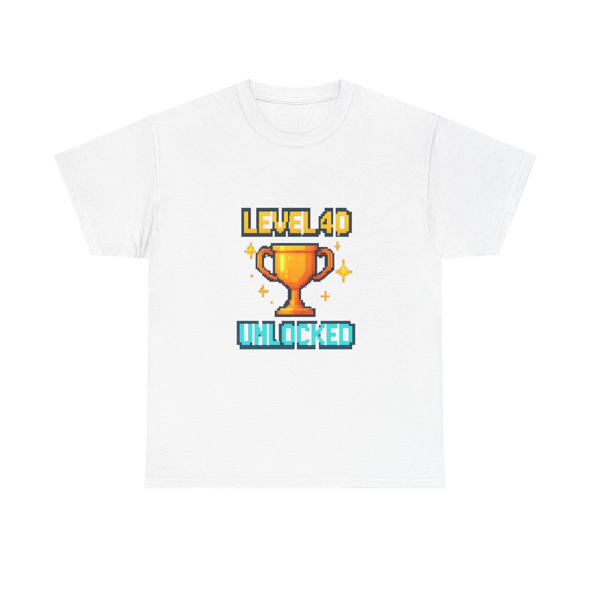 Level 40 Unlocked T-Shirt | Unique Gift | Graphic Tee