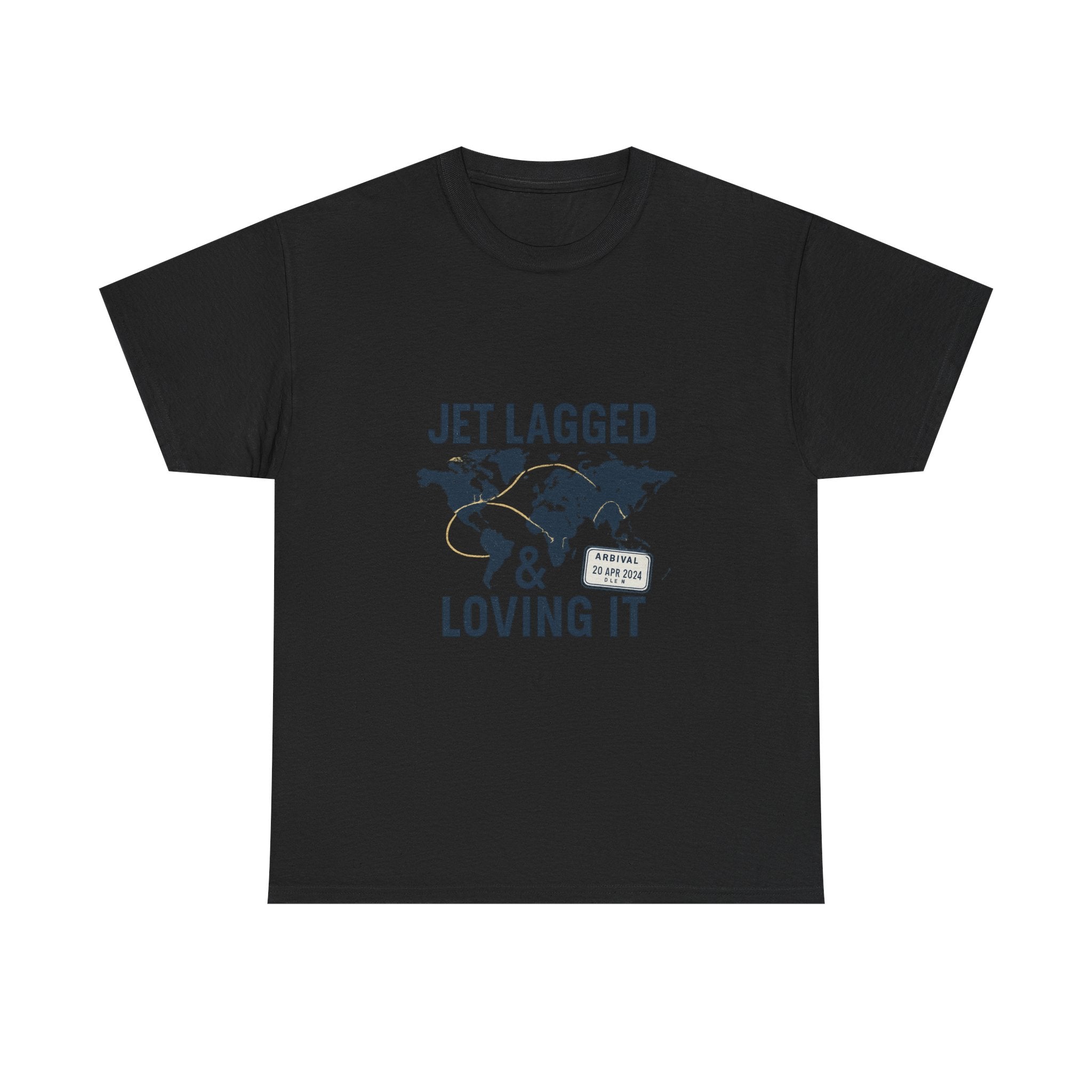 Travel Addict Jet Lagged And Loving It T-Shirt | Unique Gift | Graphic Tee