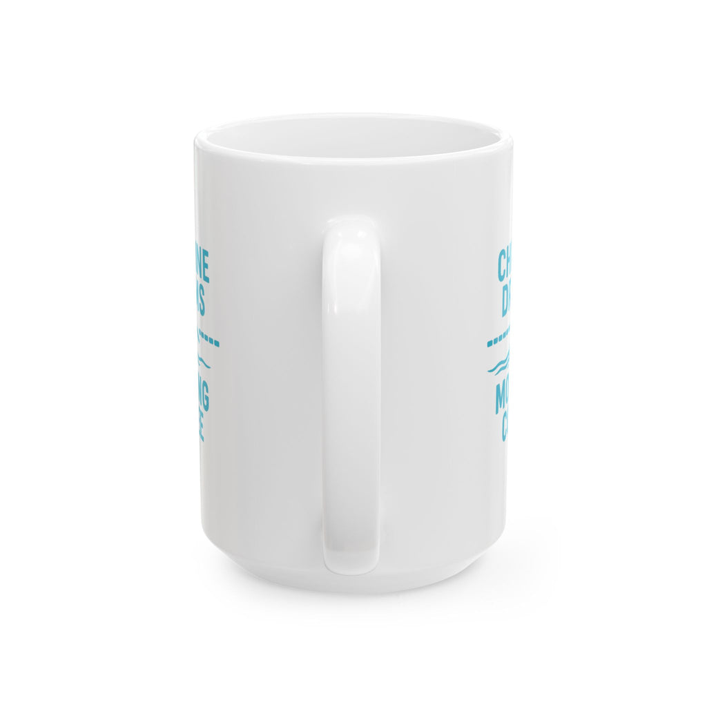 Swim Coach Chlorine Dreams And Morning Coffee Coffee Mug | Coffee Lover Gift | Ceramic Mug