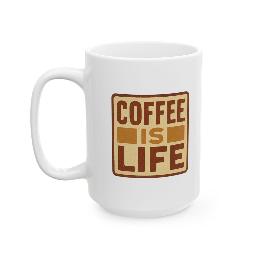 Coffee Is Life Science Agrees Coffee Mug | Funny Coffee Gift | Ceramic Mug